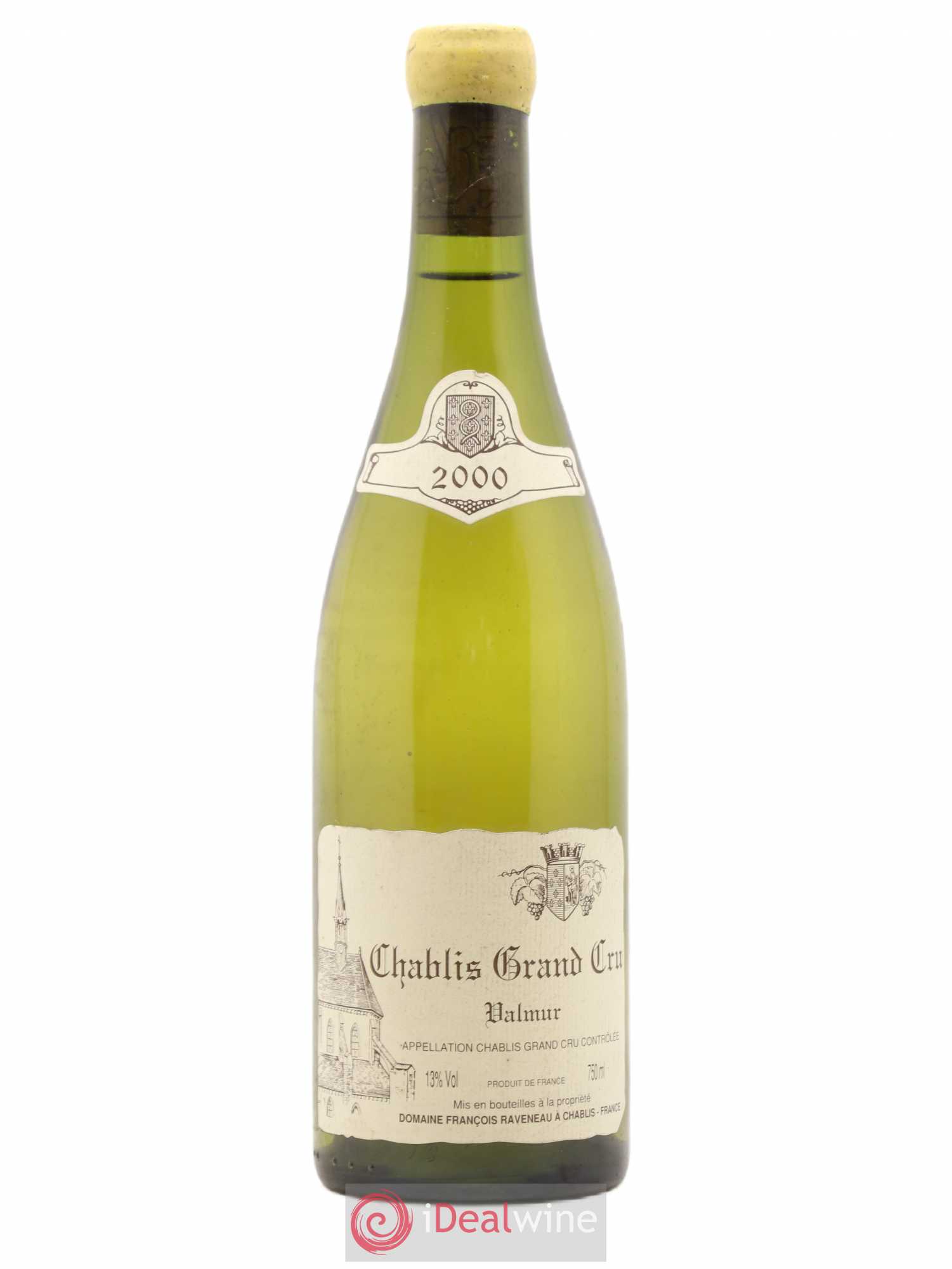 Chablis Grand Cru Valmur Raveneau (Domaine) 2000 - Lot de 1 bouteille - 0