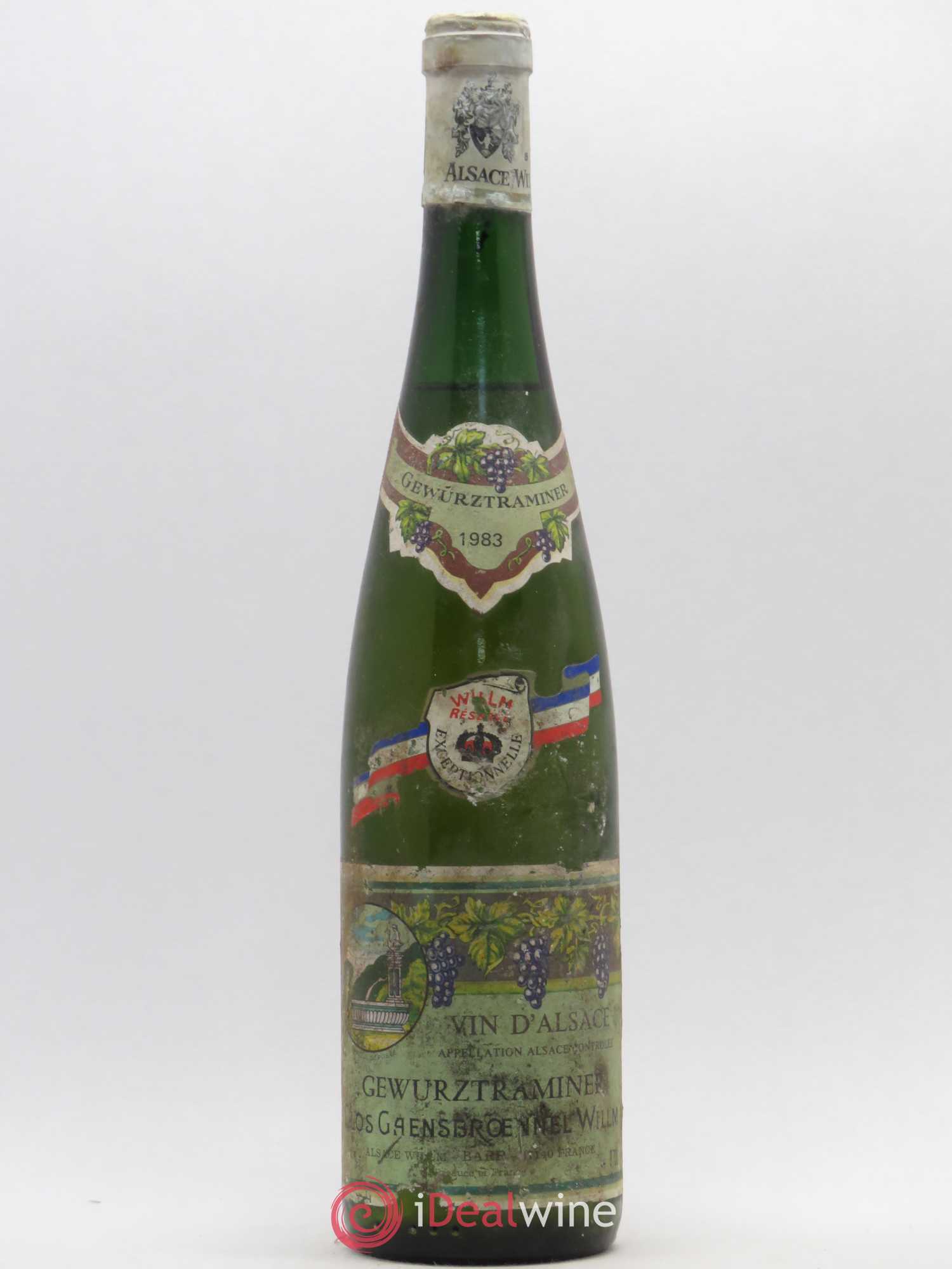 Gewurztraminer Clos Gaensbroennel Domaine Willm Barr 1983 - Posten von 1 Flasche - 0