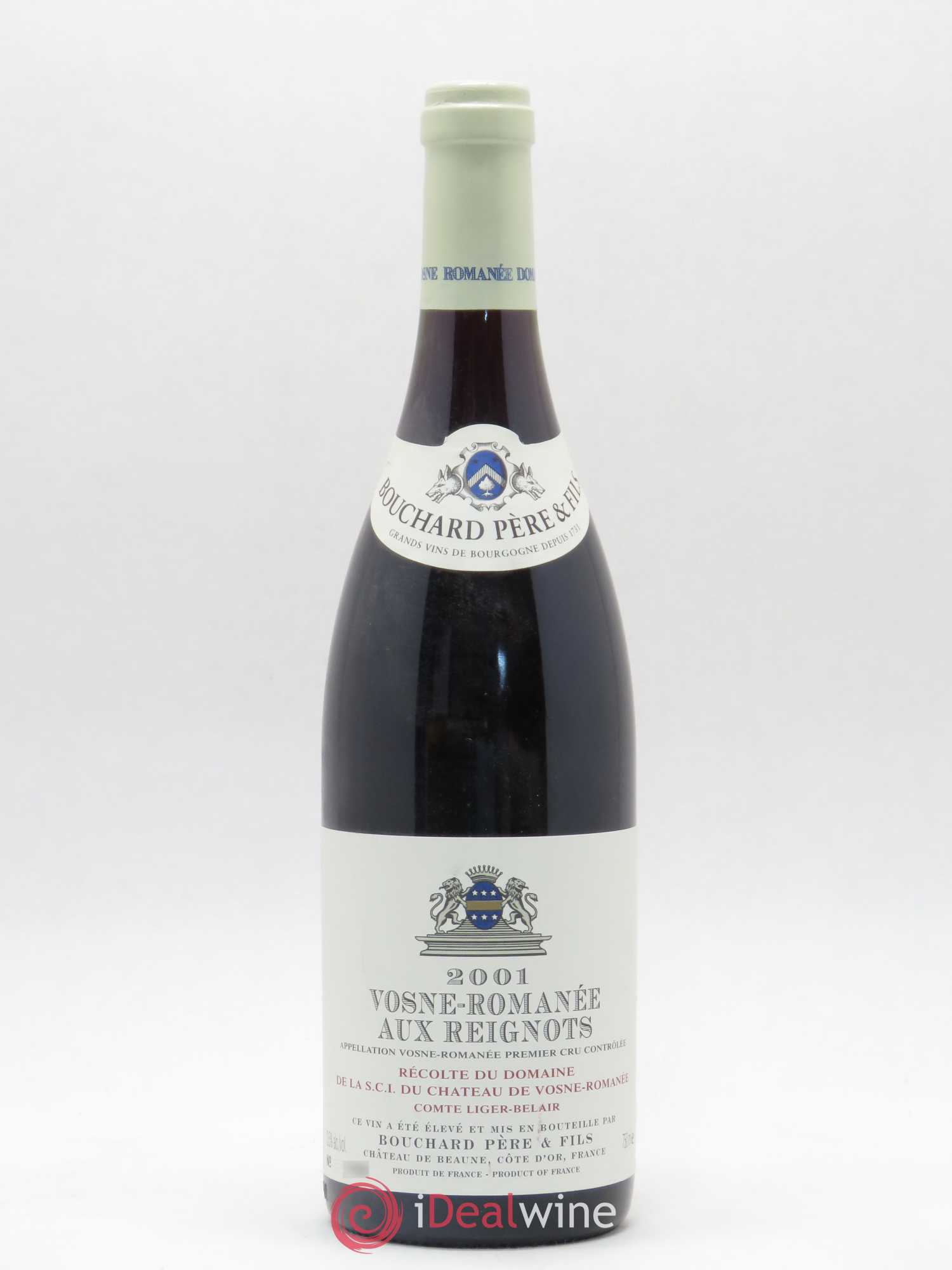 Vosne-Romanée 1er Cru Aux Reignots Ch. de Vosne-Romanée Comte Liger-Belair (Domaine du) 2001 - Lot de 1 bouteille - 0