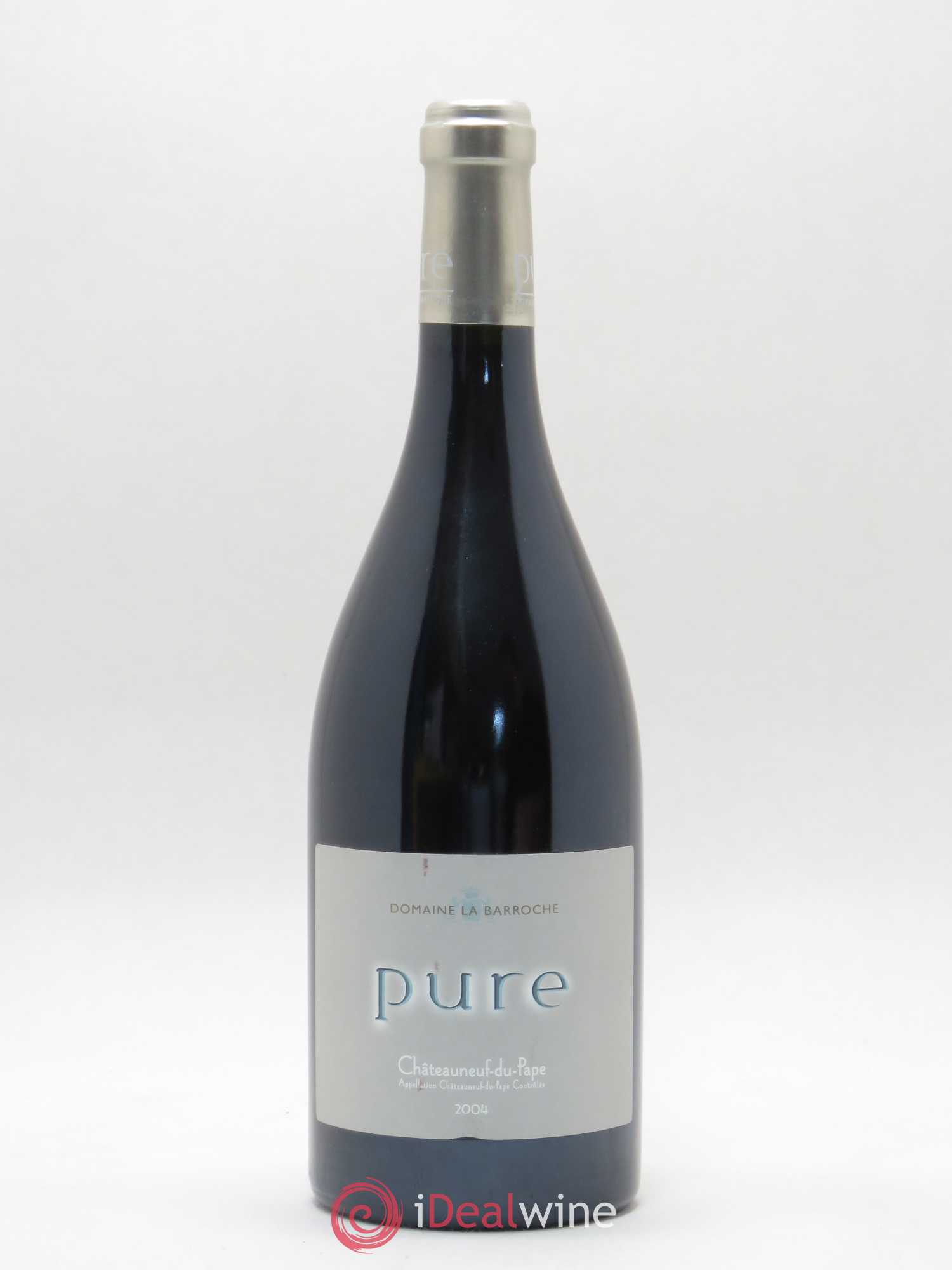 Châteauneuf-du-Pape Cuvée Pure Domaine La Barroche 2004 - Lot de 1 bouteille - 0