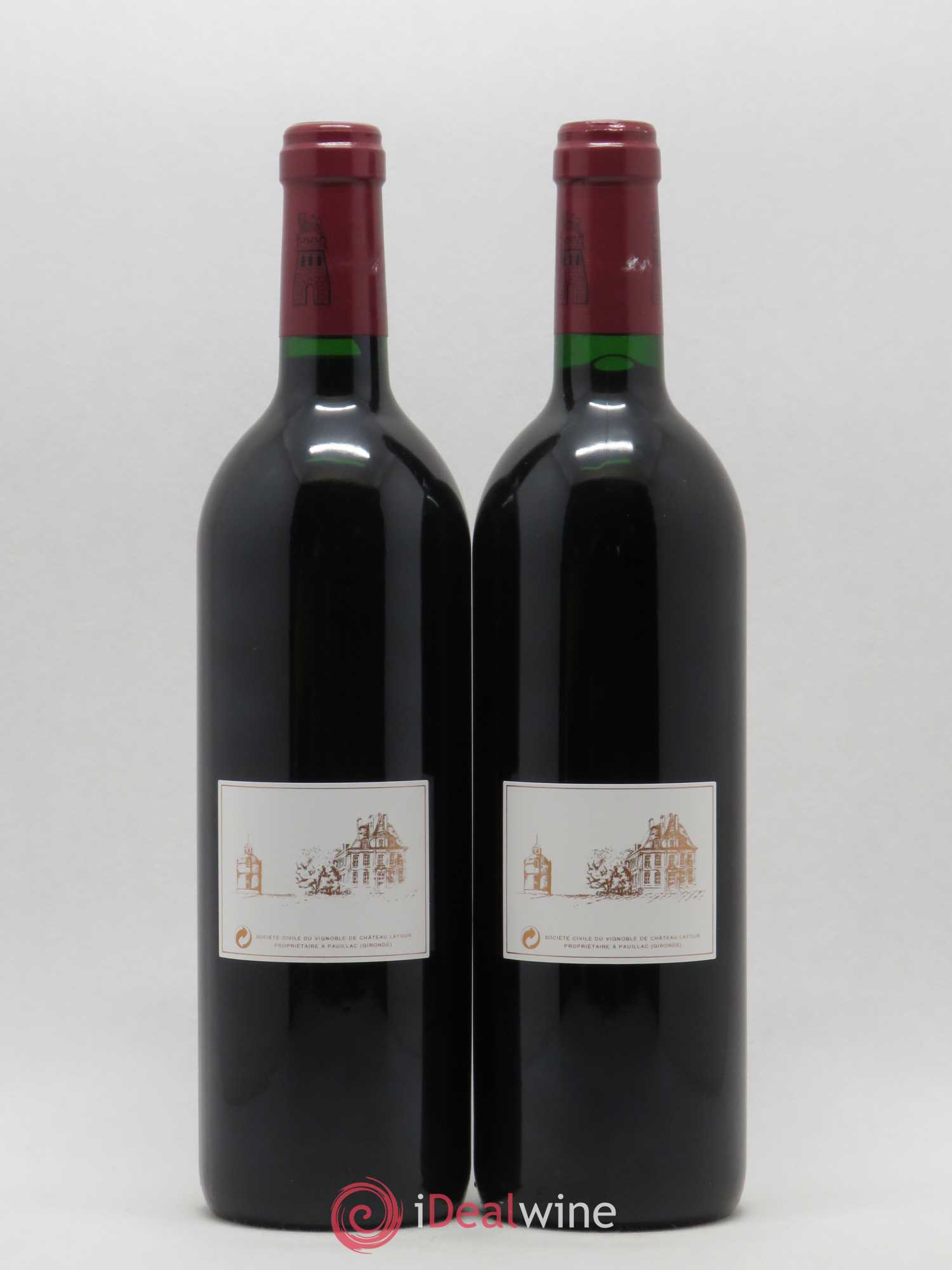 Château Latour 1er Grand Cru Classé 1996 - Lot de 2 bouteilles - 1