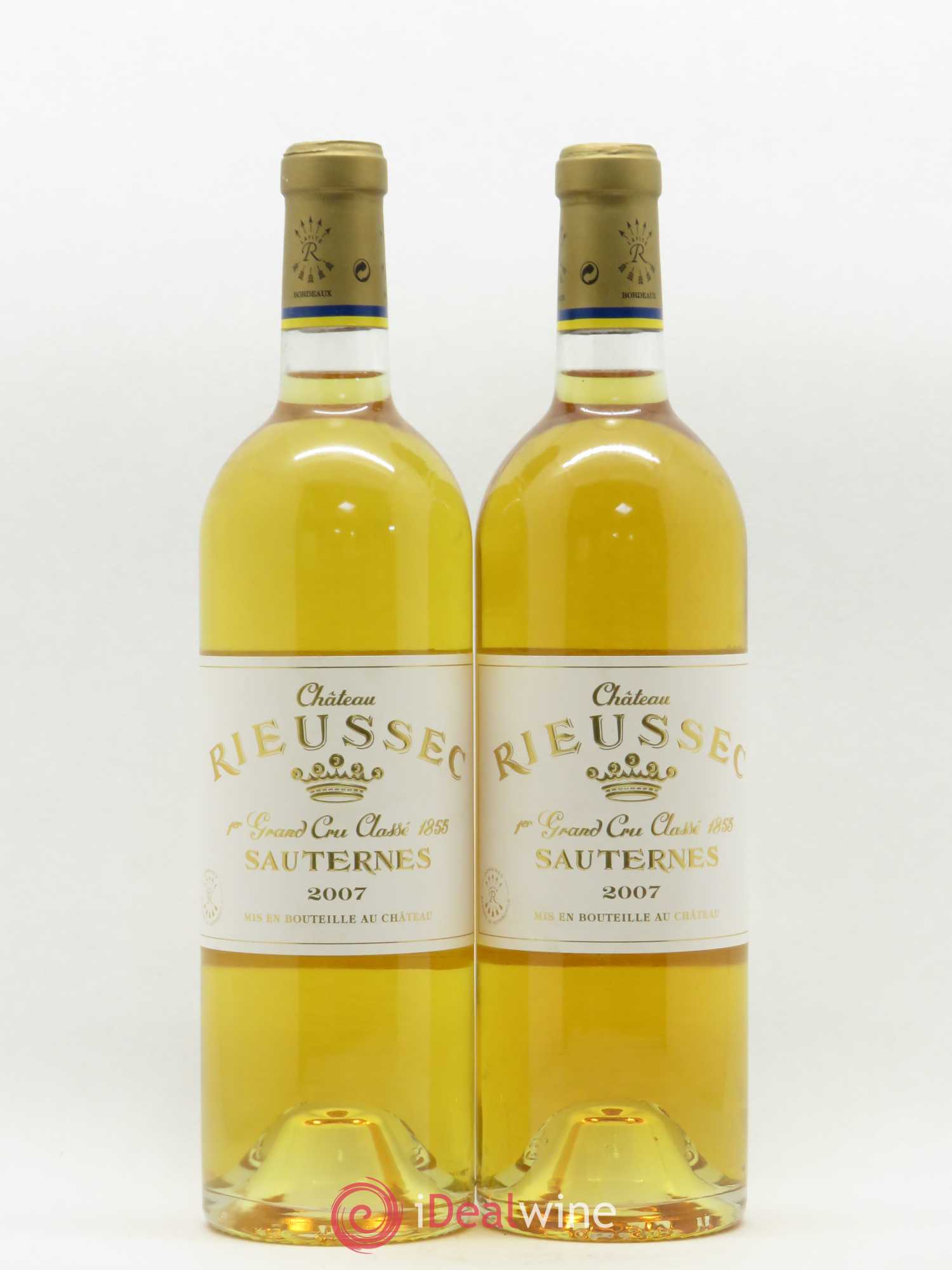 Château Rieussec 1er Grand Cru Classé 2007 - Lotto di 2 bottiglie - 0