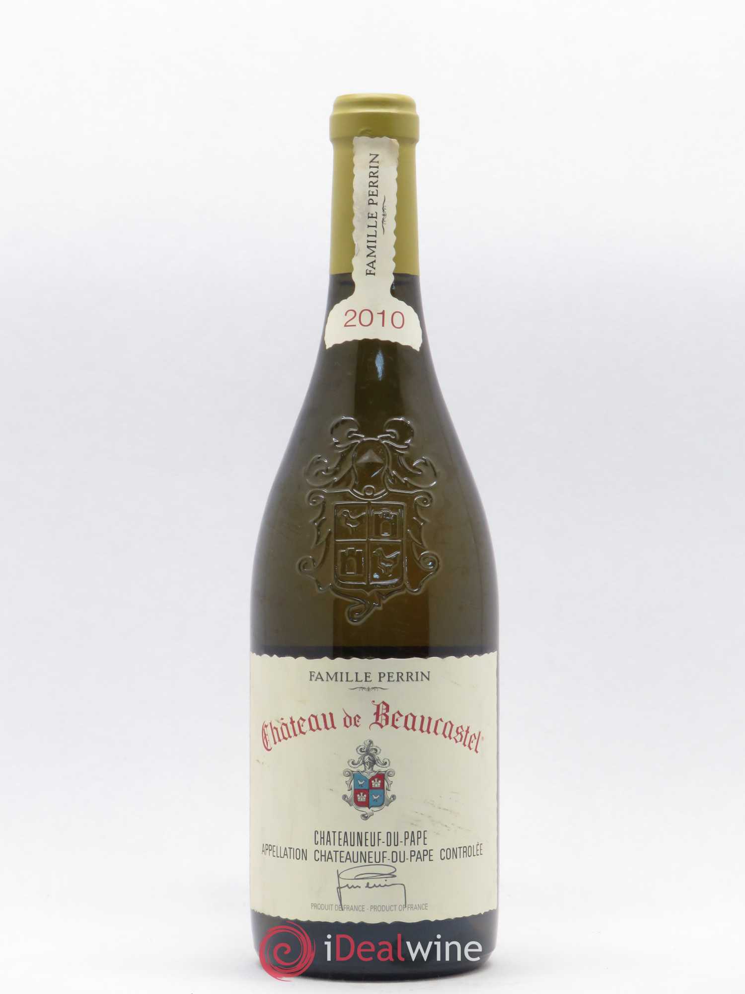Châteauneuf-du-Pape Château de Beaucastel Famille Perrin 2010 - Lot de 1 bouteille - 0
