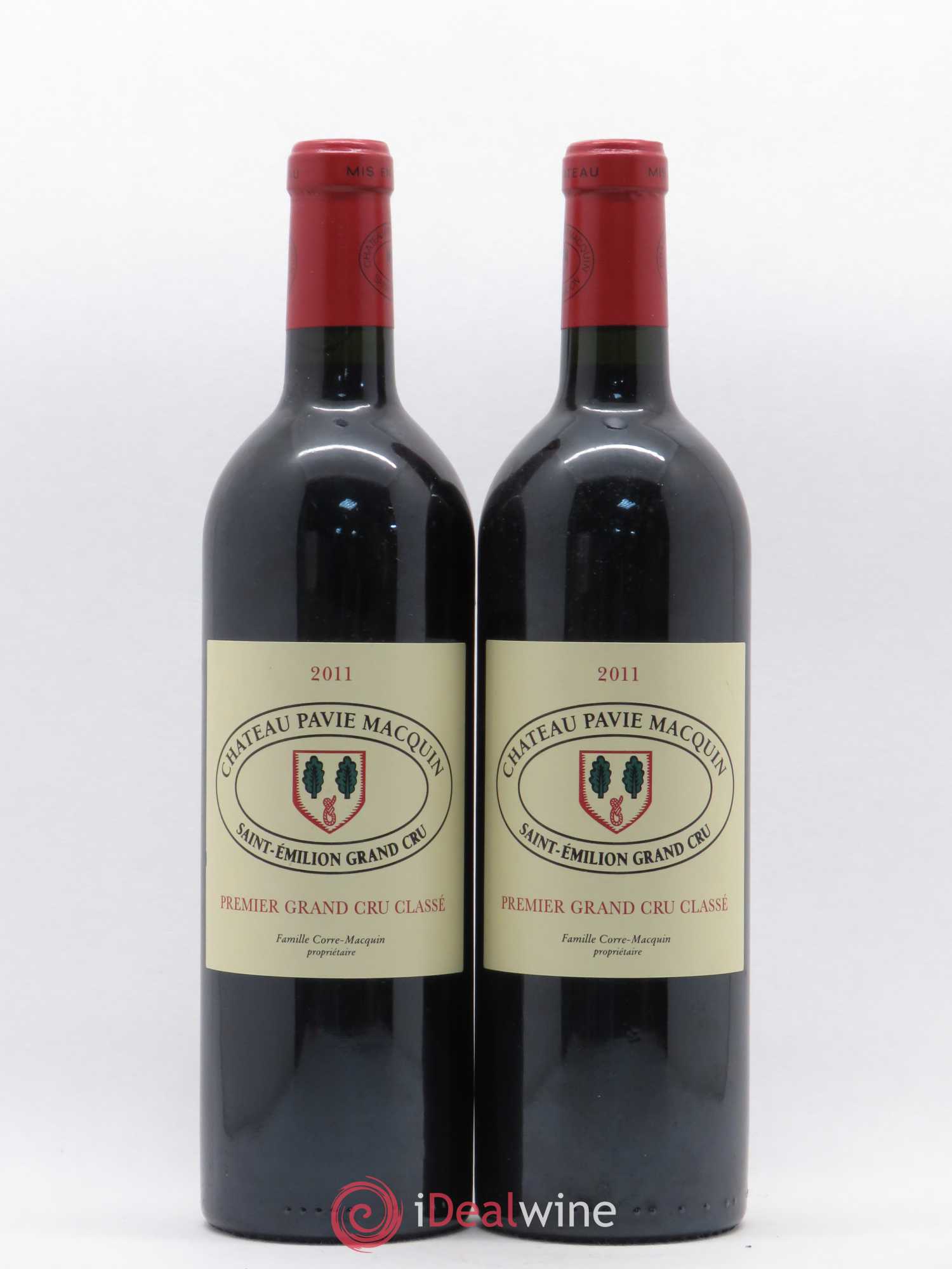 Château Pavie Macquin 1er Grand Cru Classé B 2011 - Lot de 2 bouteilles - 0