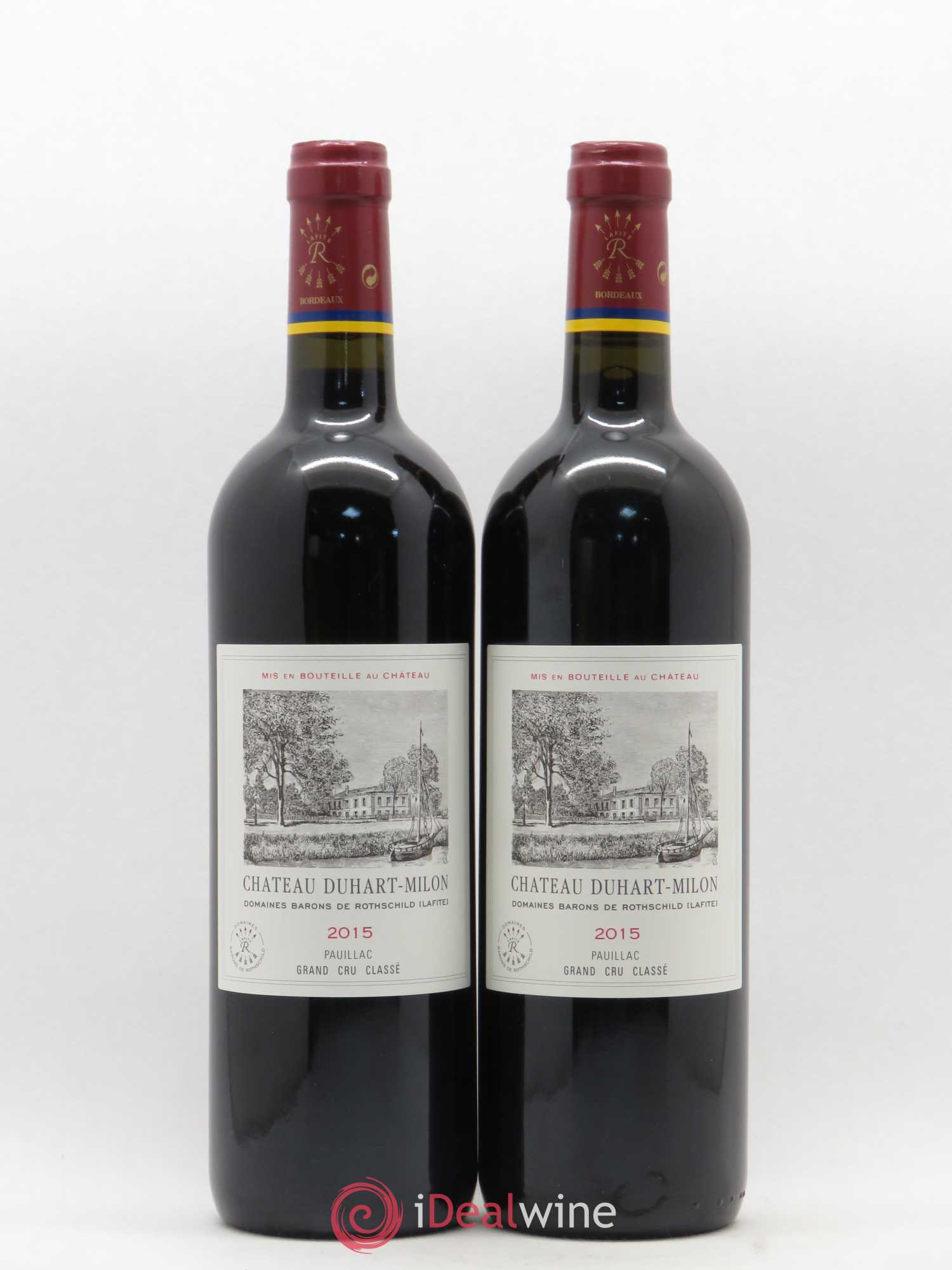 Château Duhart-Milon 4ème Grand Cru Classé 2015 - Lot de 2 bouteilles - 0