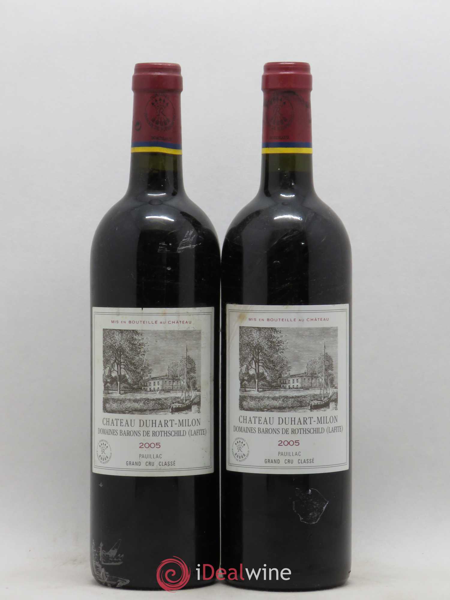 Château Duhart-Milon 4ème Grand Cru Classé 2005 - Lot de 2 bouteilles - 0
