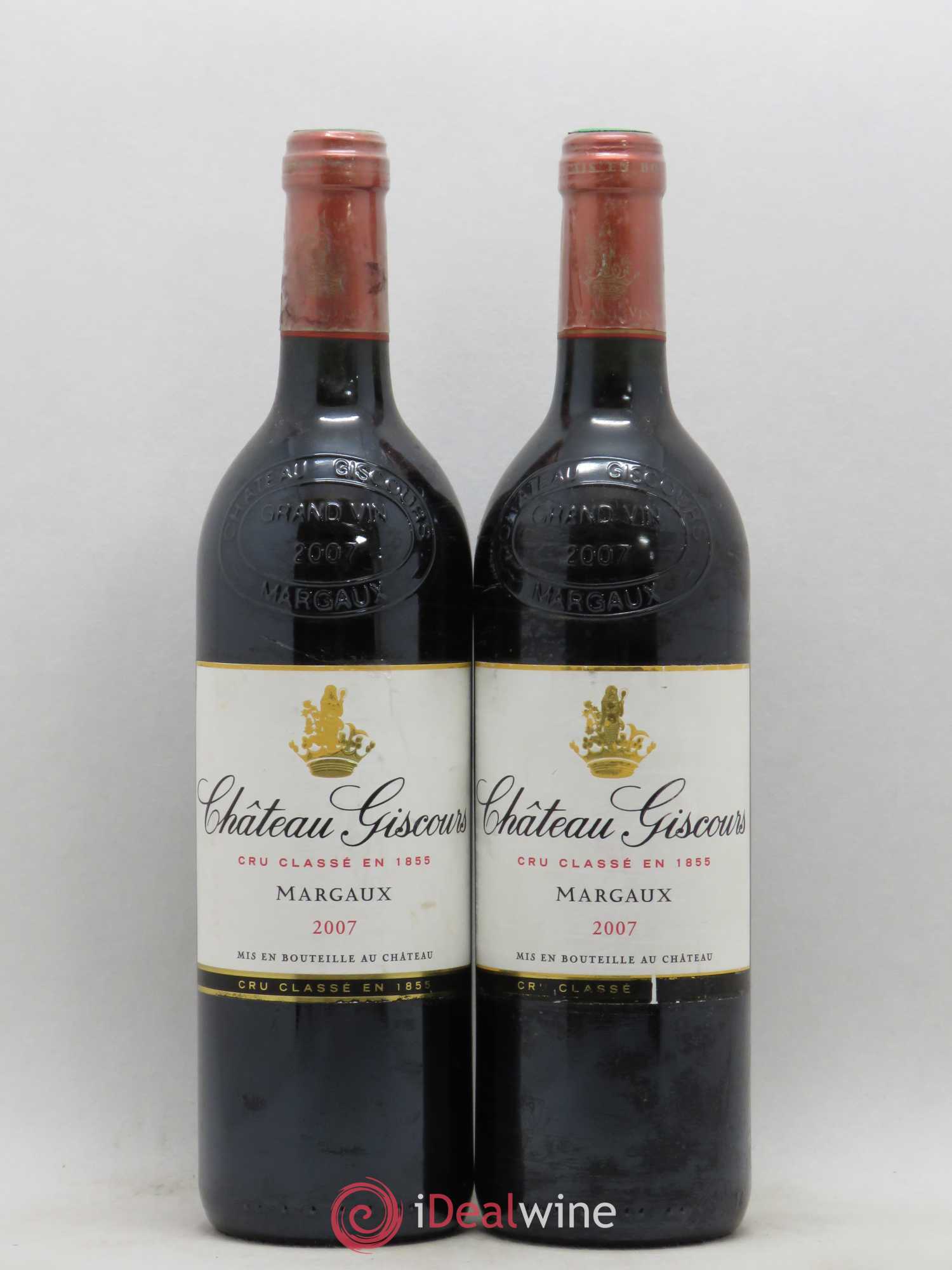 Château Giscours 3ème Grand Cru Classé 2007 - Lot de 2 bouteilles - 0