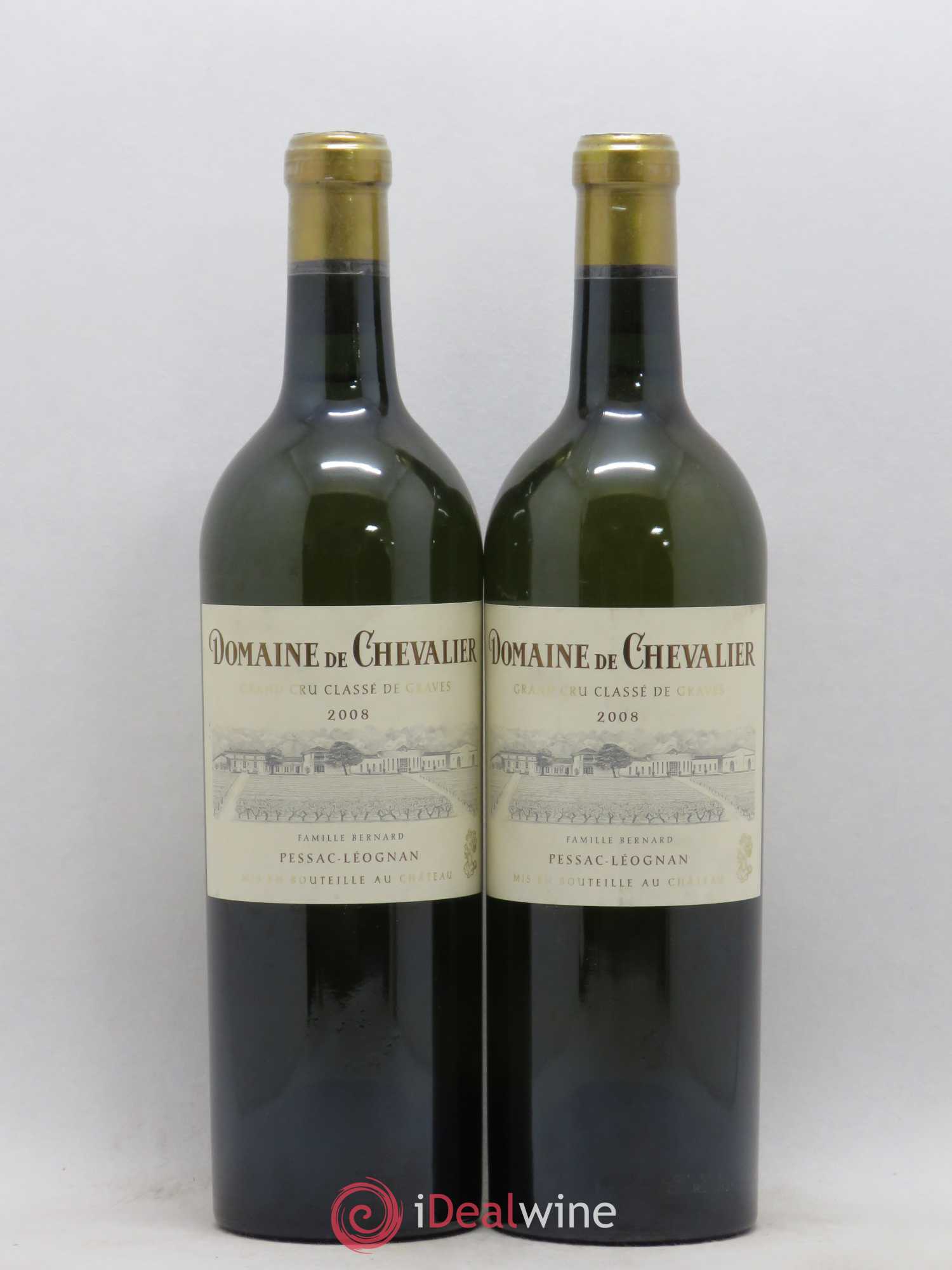 Domaine de Chevalier Cru Classé de Graves 2008 - Lot de 2 bouteilles - 0