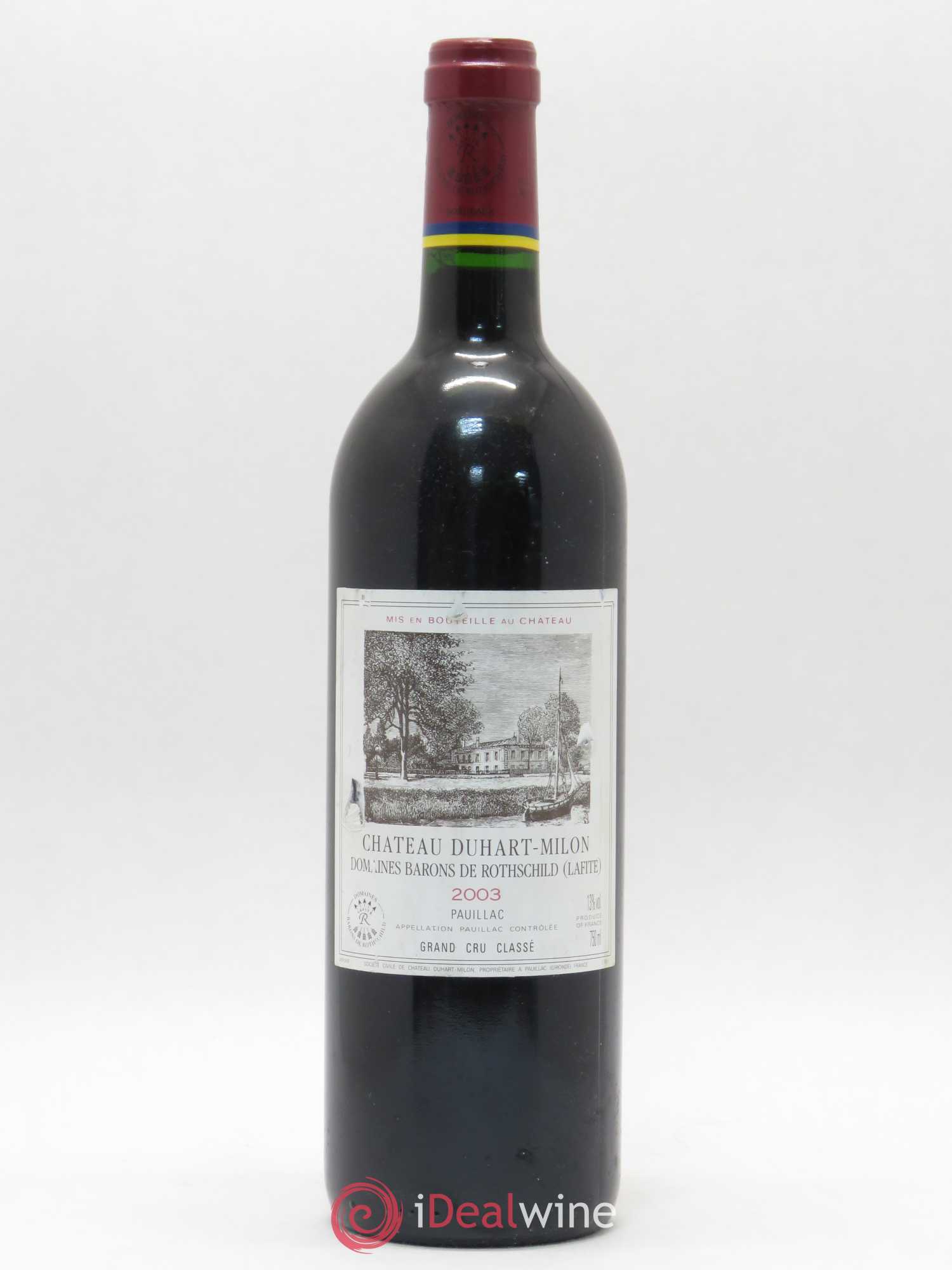Château Duhart-Milon 4ème Grand Cru Classé 2003 - Lot de 1 bouteille - 0