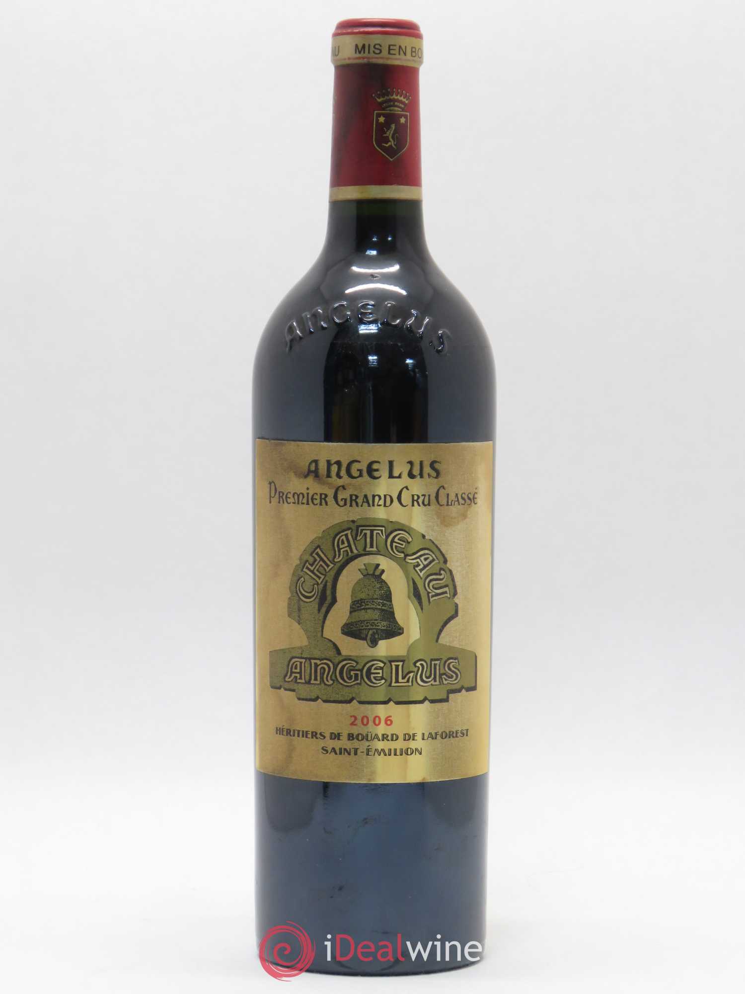 Château Angélus 1er Grand Cru Classé A 2006 - Lot de 1 bouteille - 0