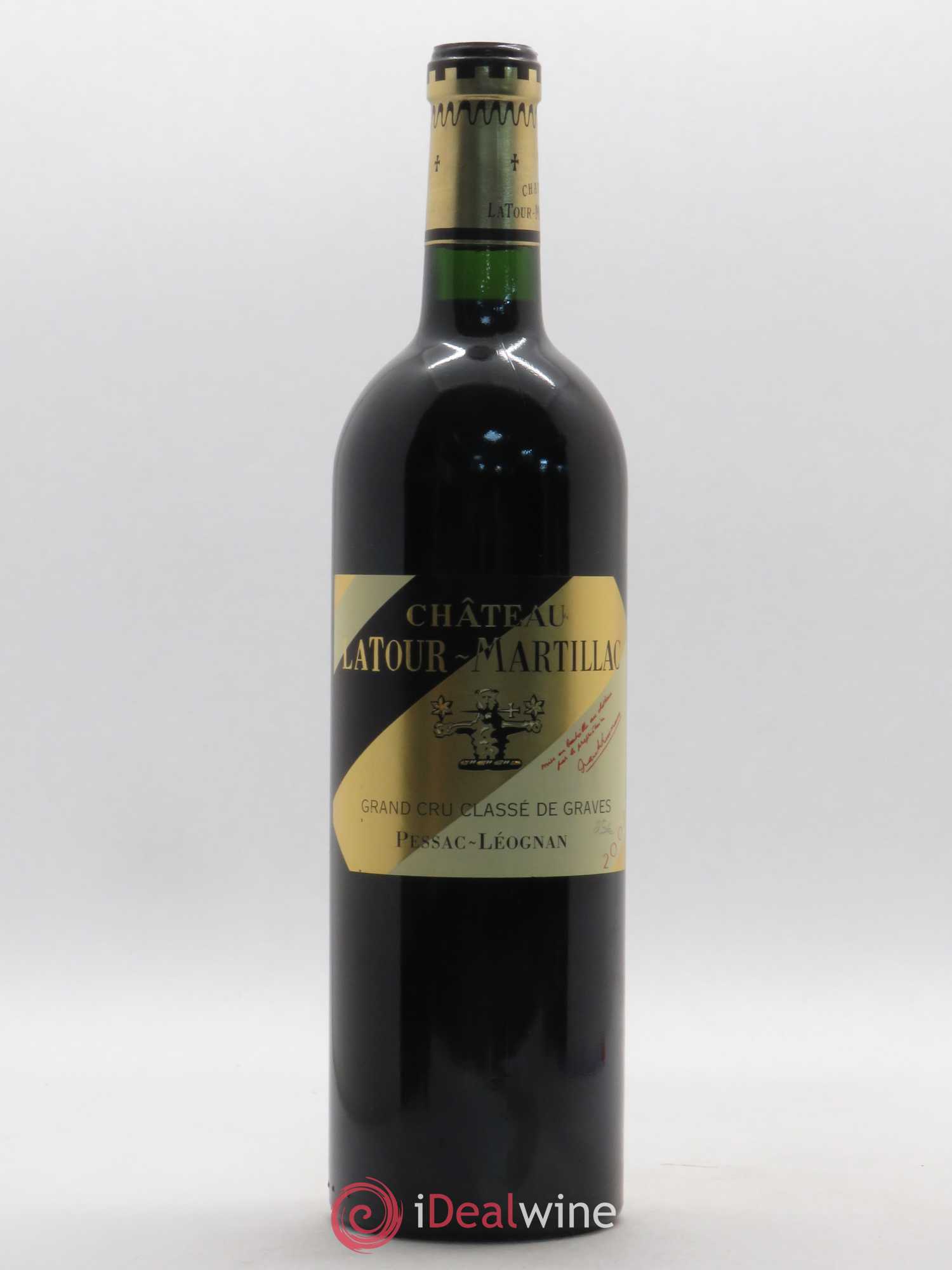 Château Latour-Martillac Cru Classé de Graves 2005 - Lot de 1 bouteille - 0