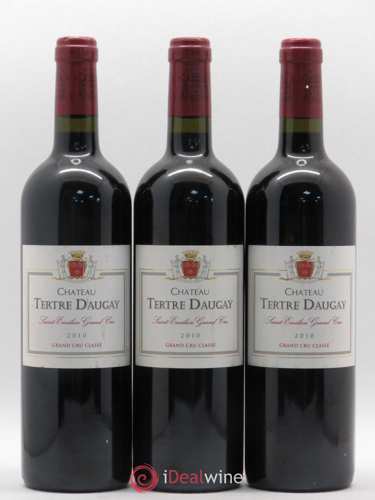 Château Tertre Daugay Grand Cru Classé 2010 - Lot de 3 bouteilles - 0