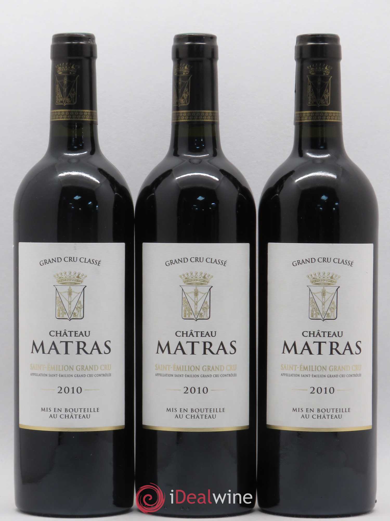 Château Matras 2010 - Lot de 6 bouteilles - 2