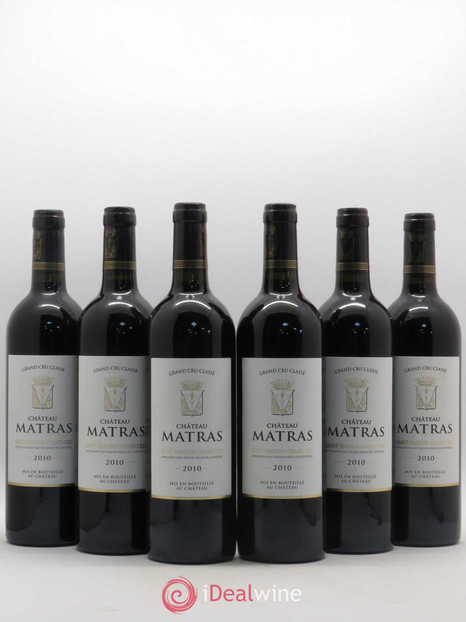 Château Matras 2010 - Lot de 6 bouteilles - 0
