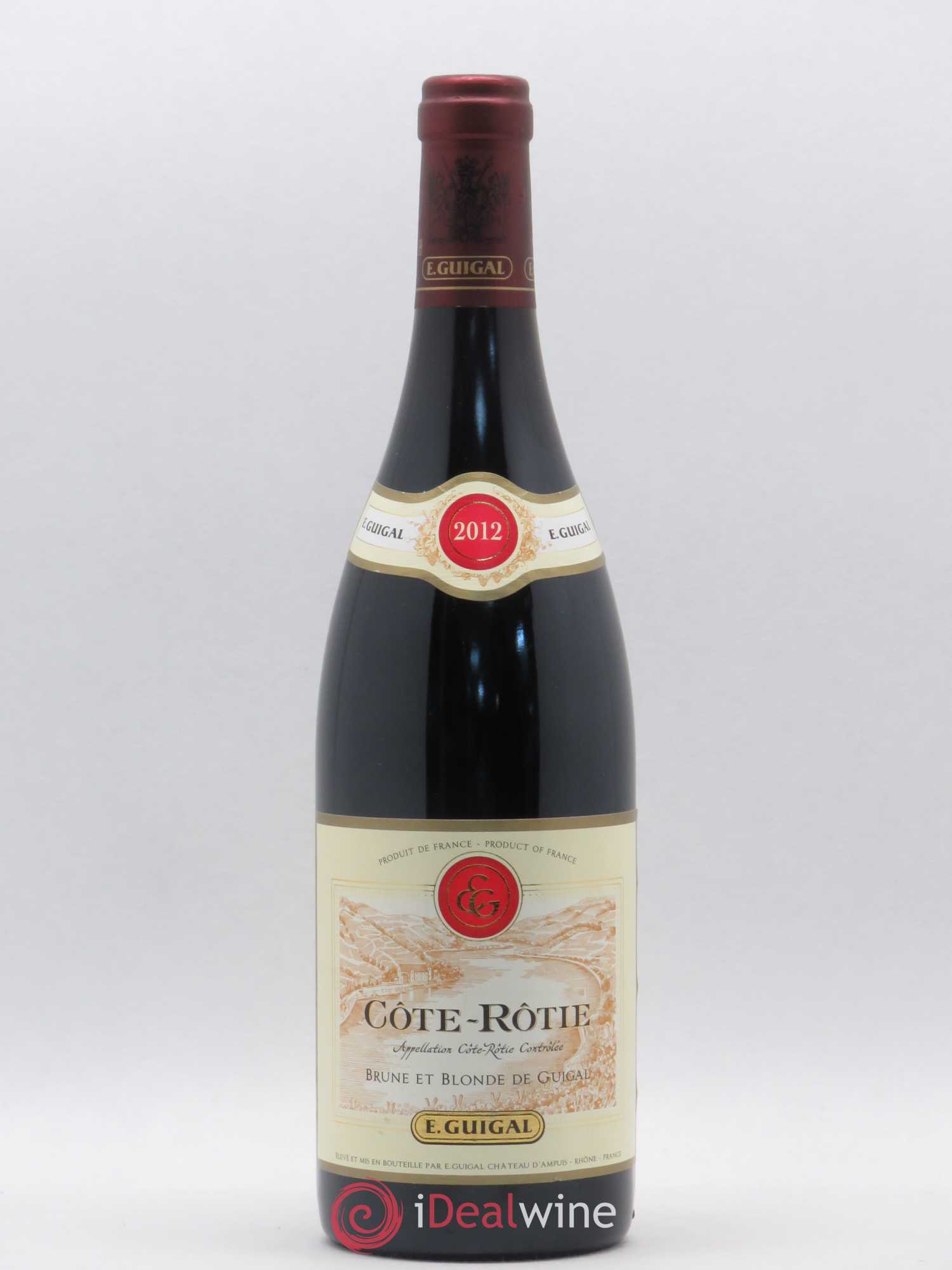 Côte-Rôtie Côtes Brune et Blonde Guigal 2012 - Lot de 1 bouteille - 0