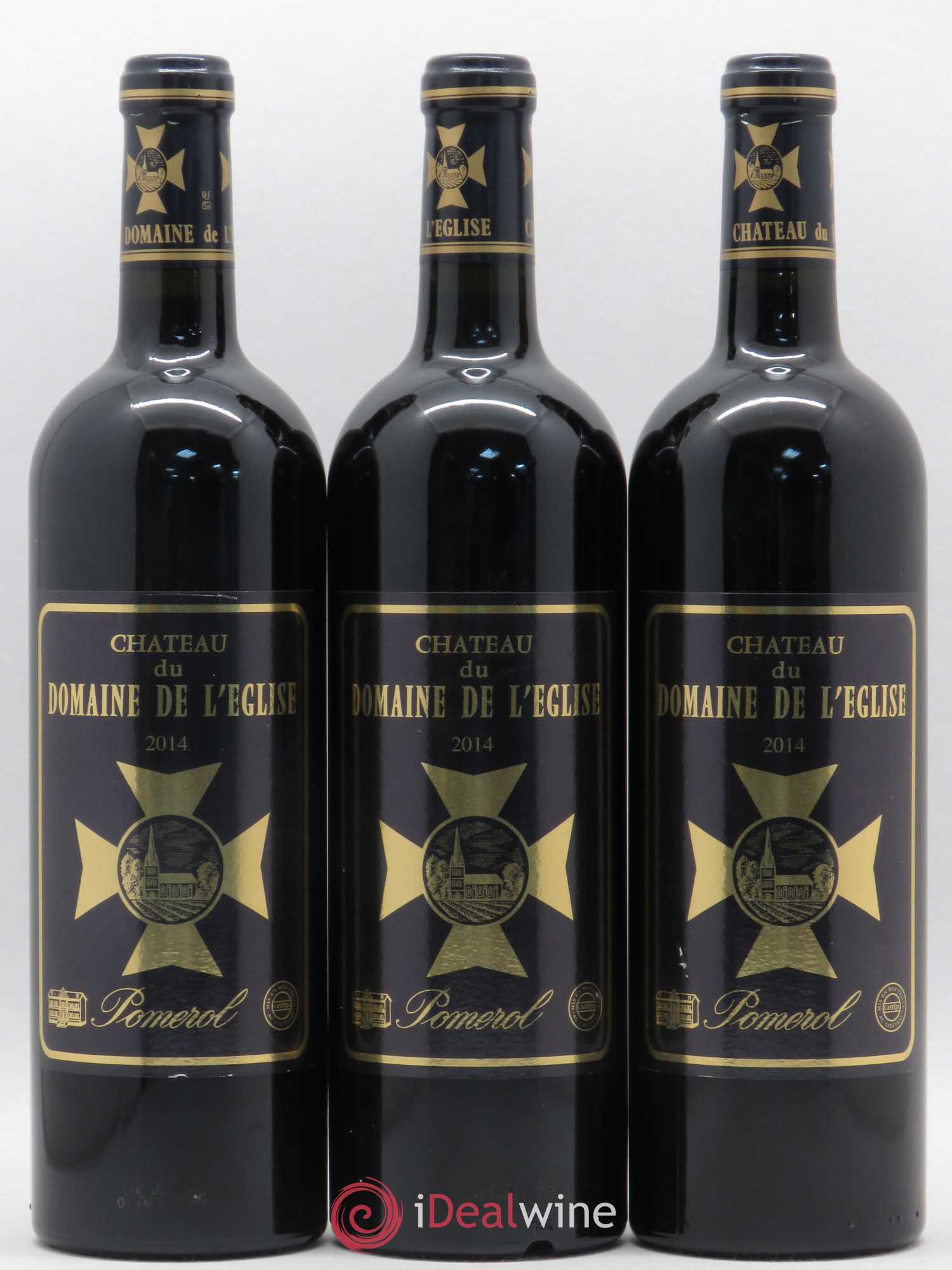 Château du Domaine de l'Église 2014 - Lot de 3 bouteilles - 0