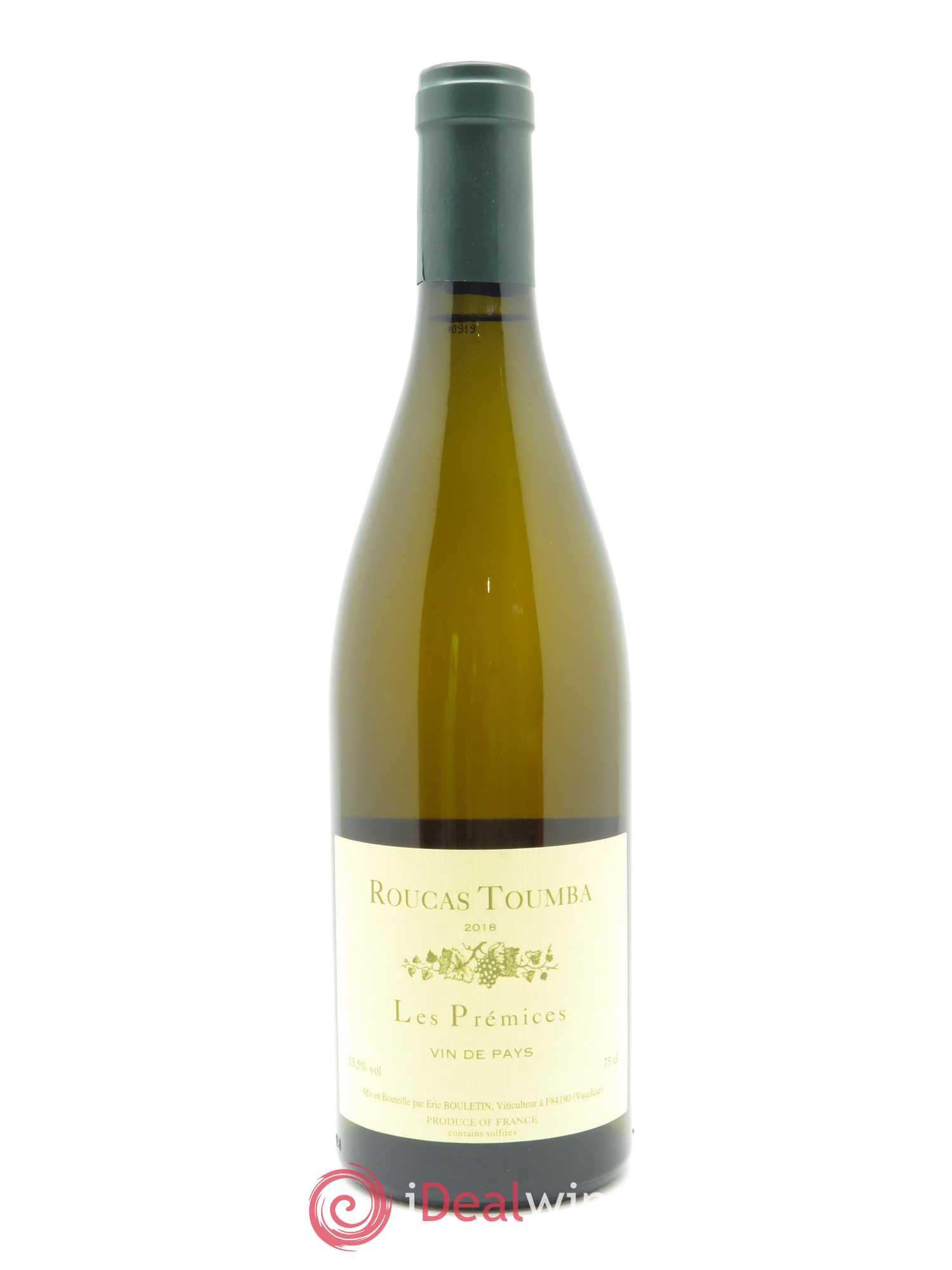 VDP de Méditerranée (anciennement Vacqueyras) Les Prémices Roucas Toumba 2018 - Lot de 1 bouteille - 0