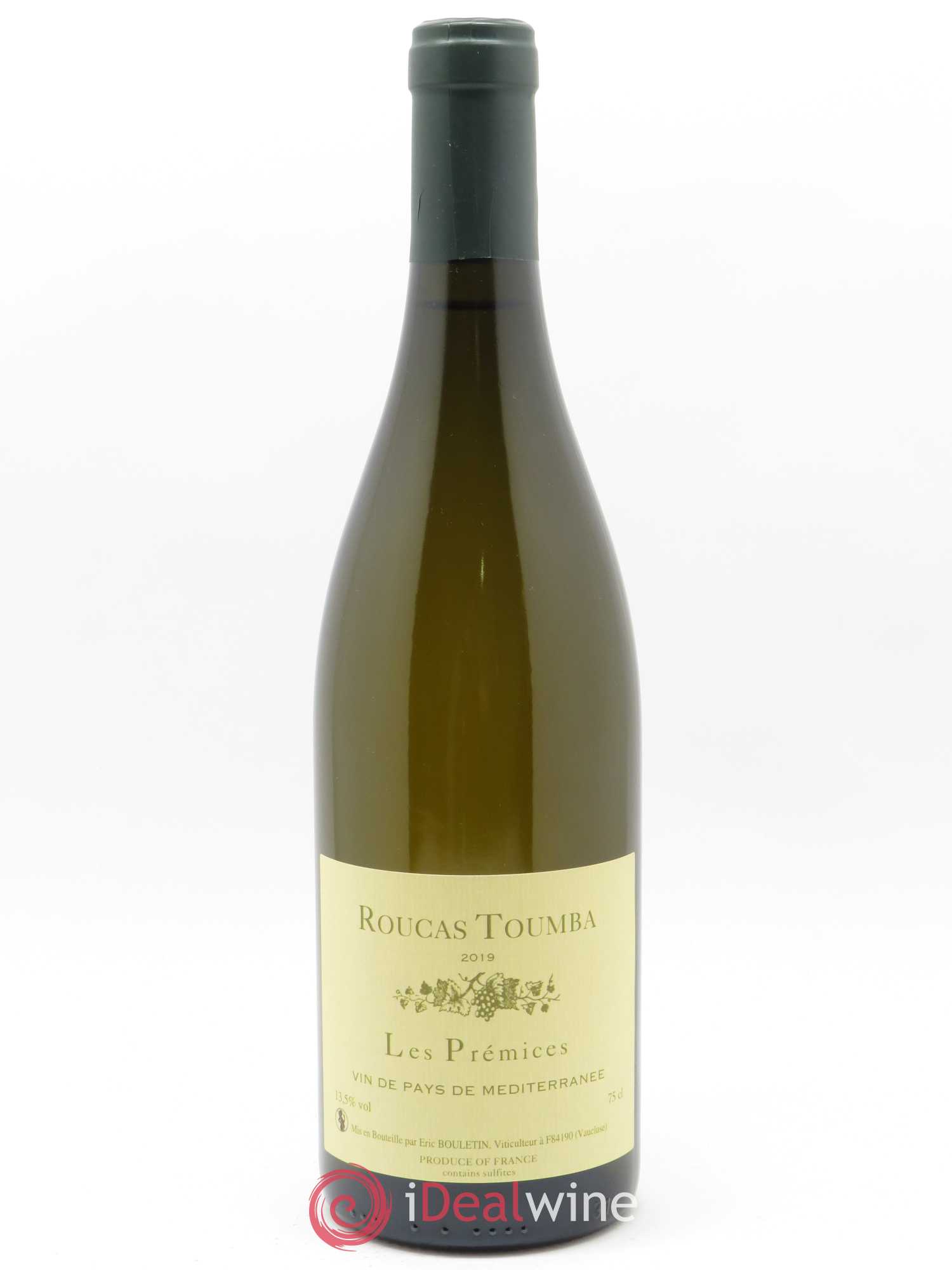 VDP de Méditerranée (anciennement Vacqueyras) Les Prémices Roucas Toumba 2019 - Lot de 1 bouteille - 0