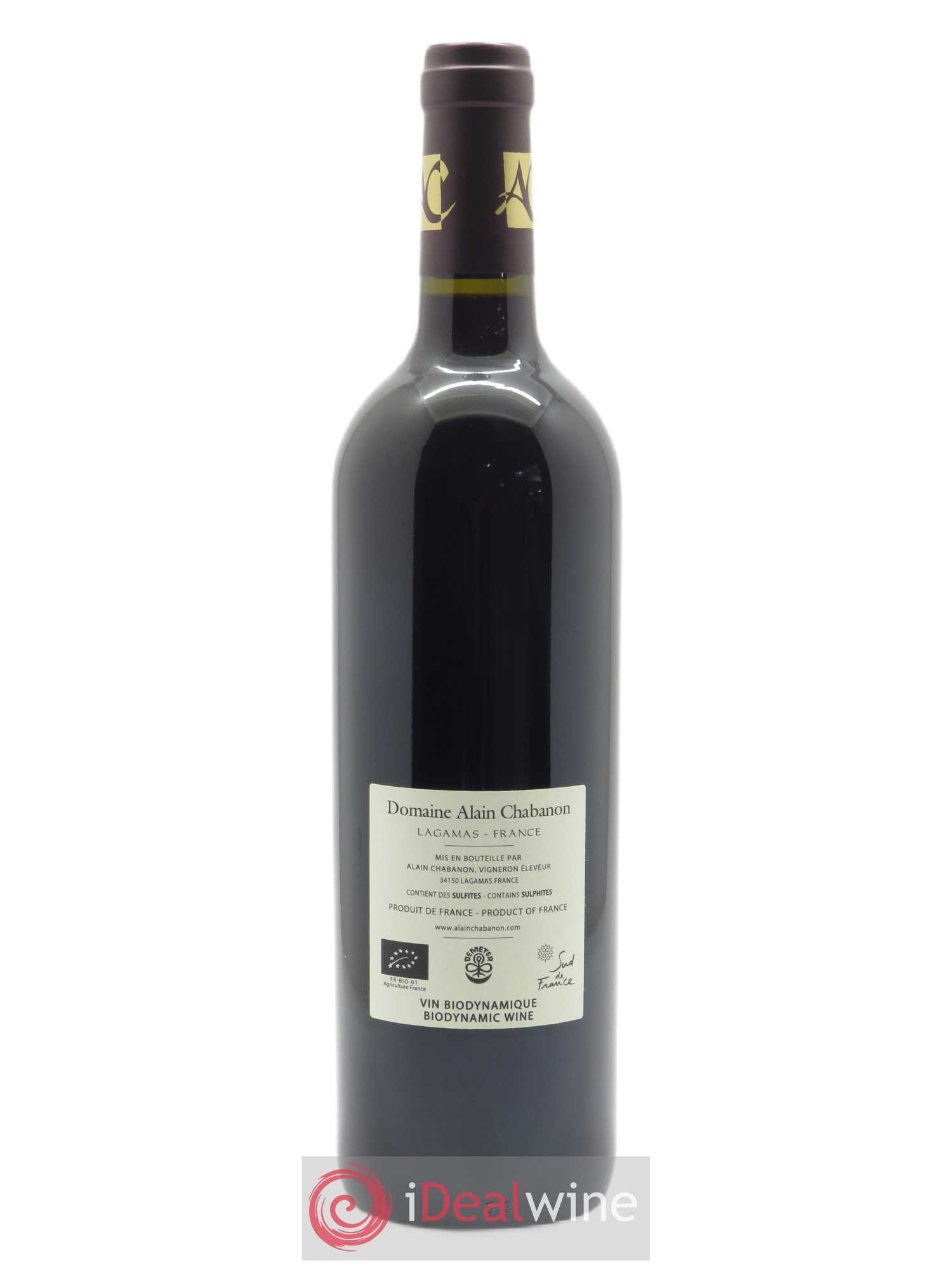 Languedoc Montpeyroux Alain Chabanon (Domaine) L'Esprit de Font Caude 2016 - Lot de 1 bouteille - 1