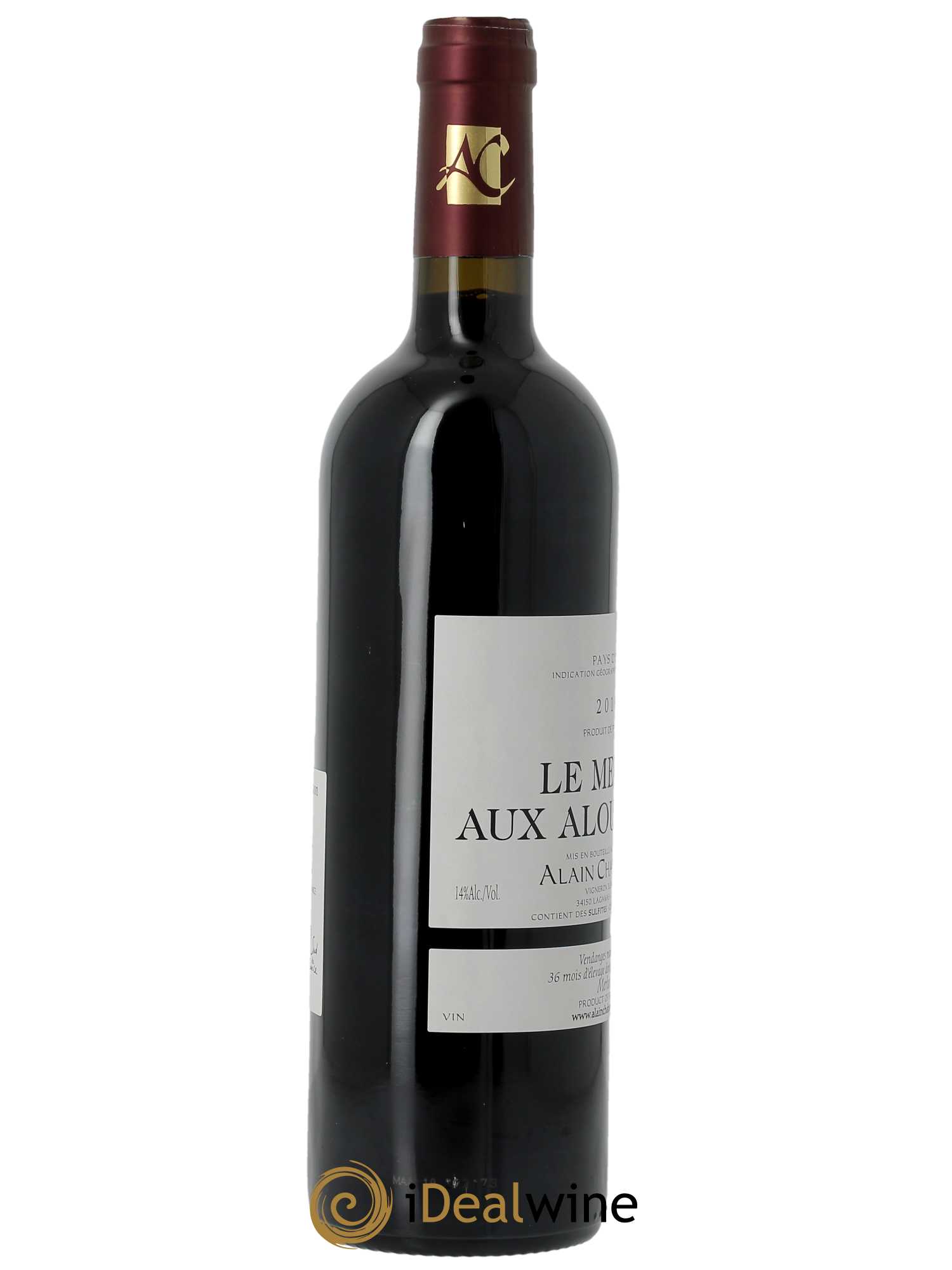 IGP Pays d'Oc Alain Chabanon (Domaine) Le Merle aux Alouettes 2019 - Lot of 1 bottle - 2