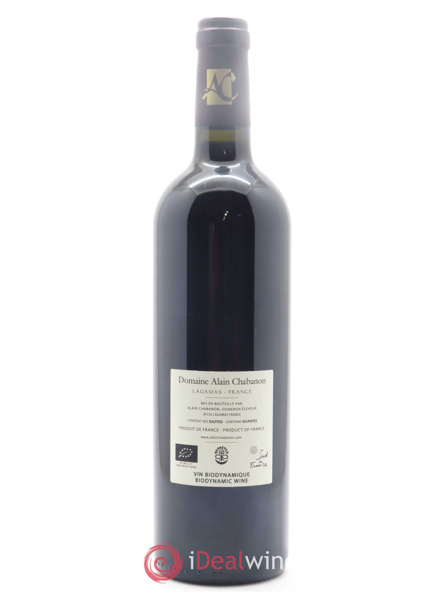 Languedoc Montpeyroux Alain Chabanon (Domaine) L'Esprit de Font Caude 2014 - Lot de 1 bouteille - 1