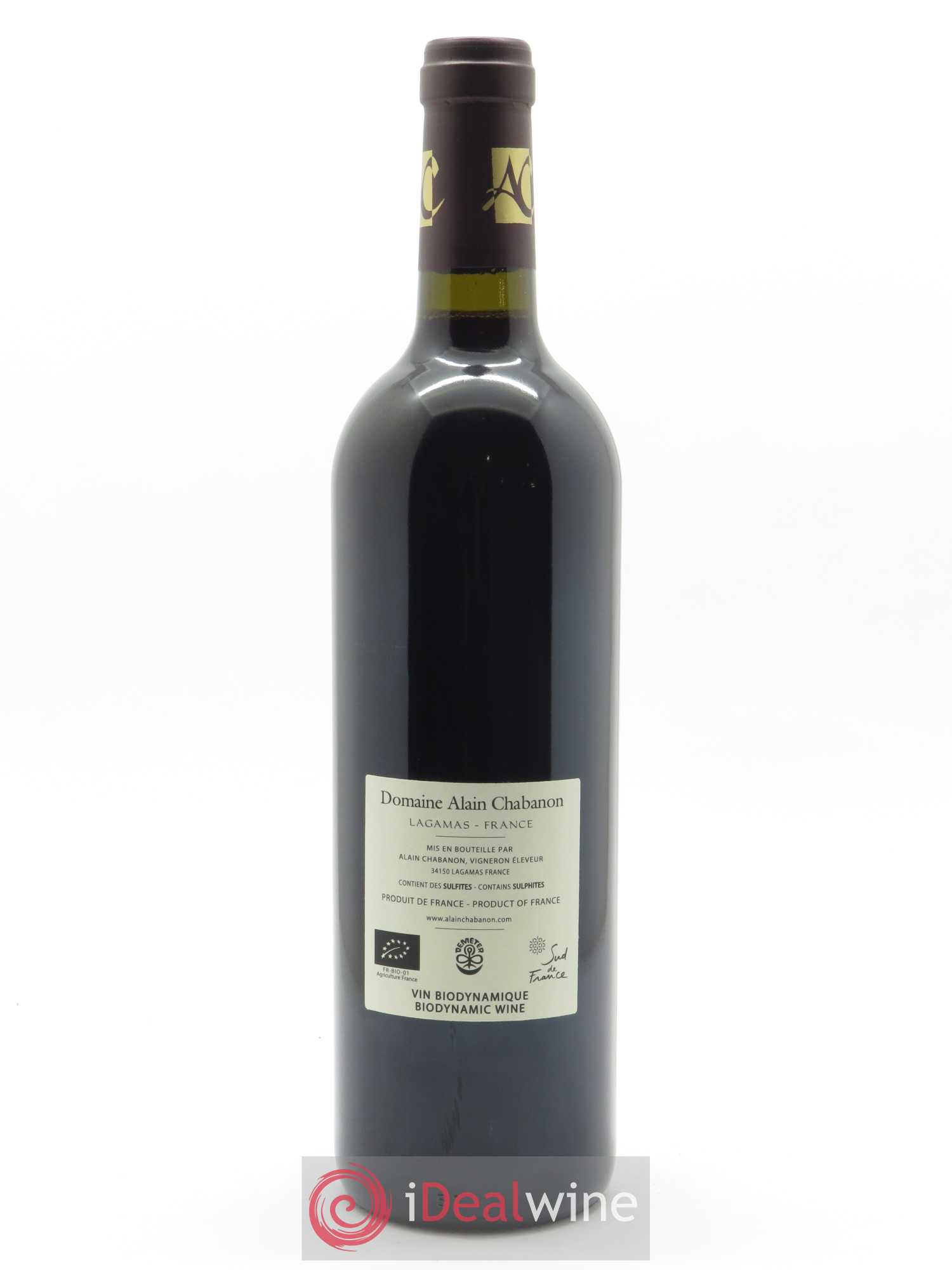 Languedoc Montpeyroux Alain Chabanon (Domaine) L'Esprit de Font Caude 2015 - Lot de 1 bouteille - 1