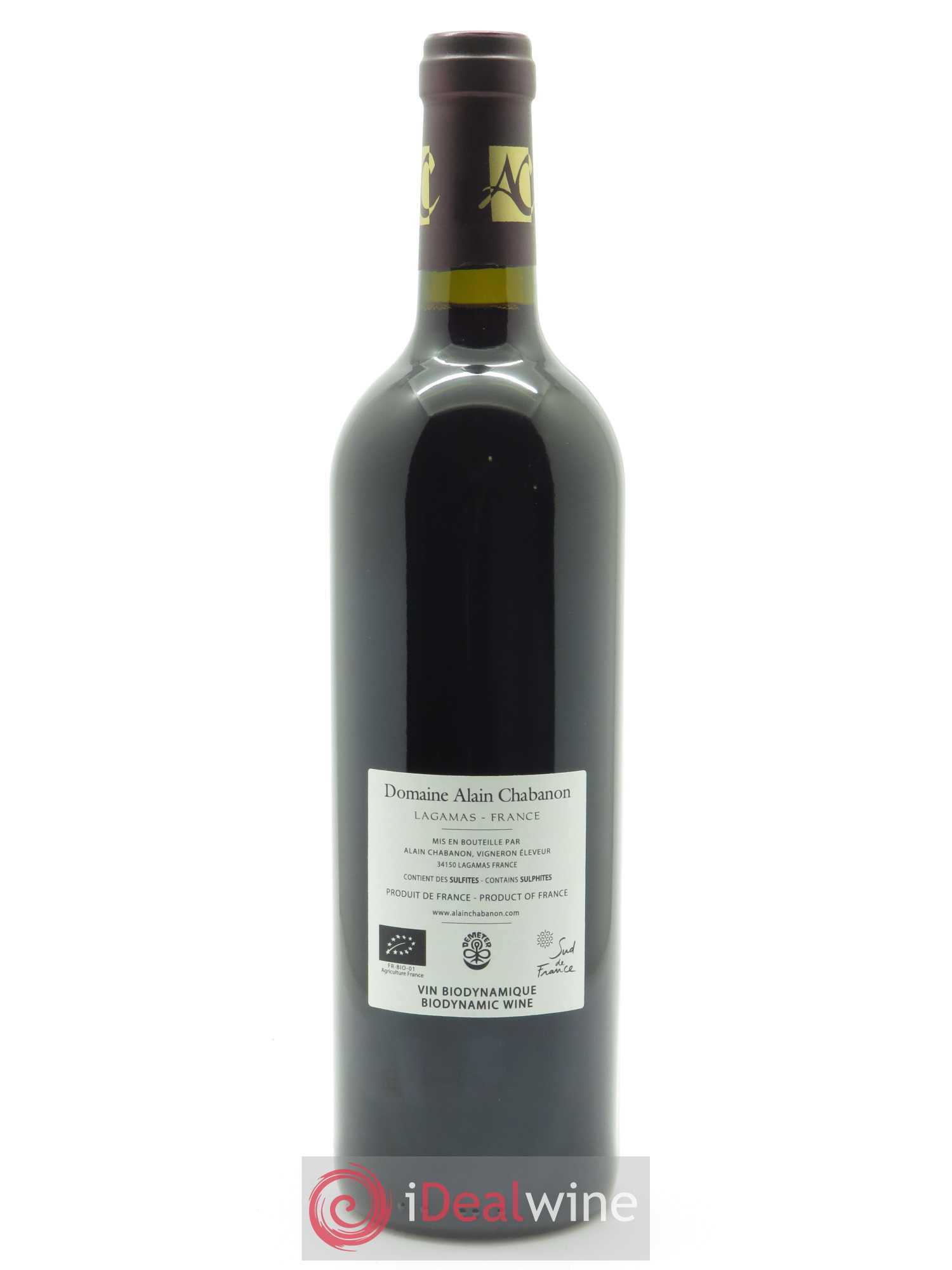 Pays d'Oc Alain Chabanon (Domaine) Le Merle aux Alouettes 2016 - Lot de 1 bouteille - 1