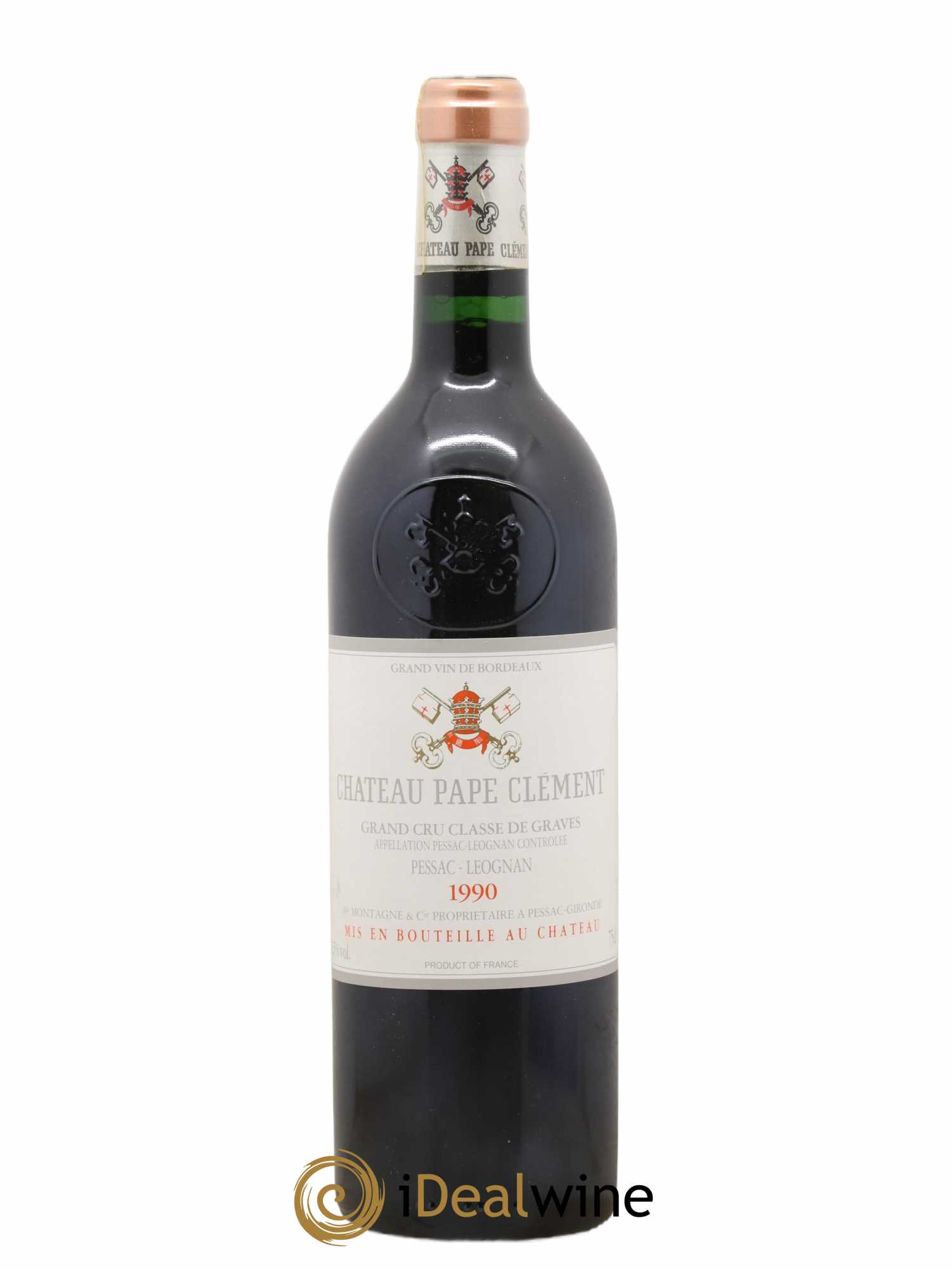 Château Pape Clément Cru Classé de Graves 1990 - Lot de 1 bouteille - 0