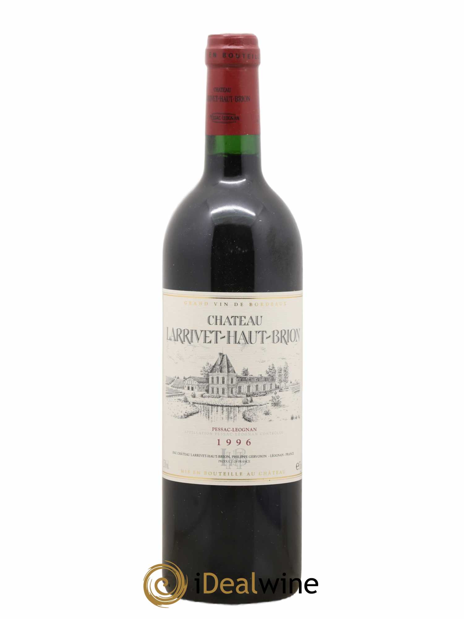 Château Larrivet Haut-Brion 1996 - Lot de 1 bouteille - 0