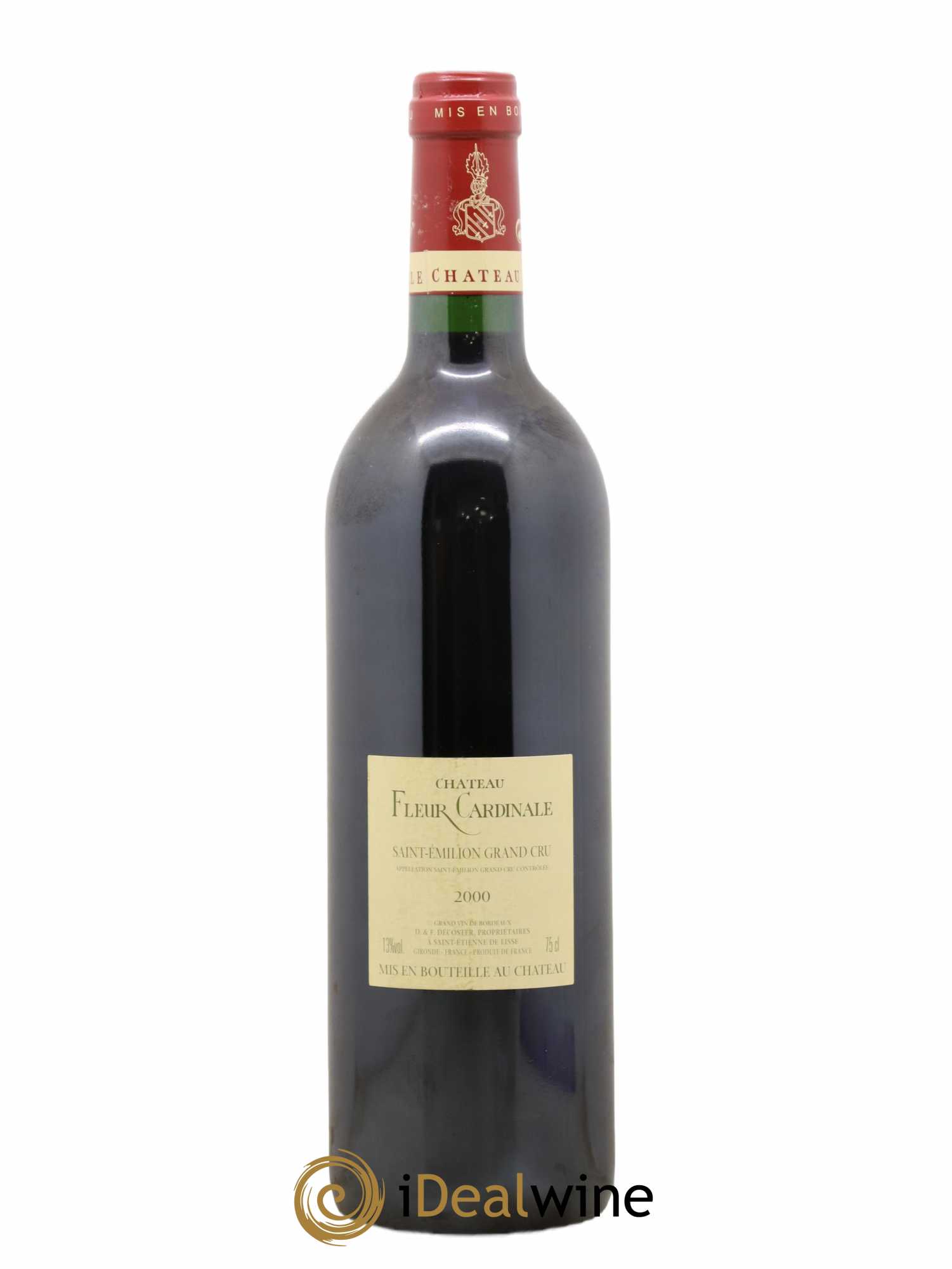 Château Fleur Cardinale Grand Cru Classé 2000 - Lot de 1 bouteille - 1