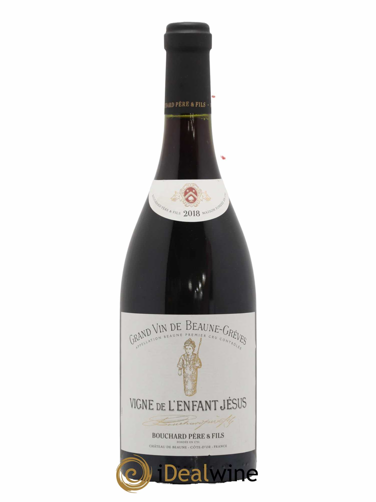 Beaune 1er Cru Grèves - Vigne de l'Enfant Jésus Bouchard Père & Fils 2018 - Lot de 1 bouteille - 0