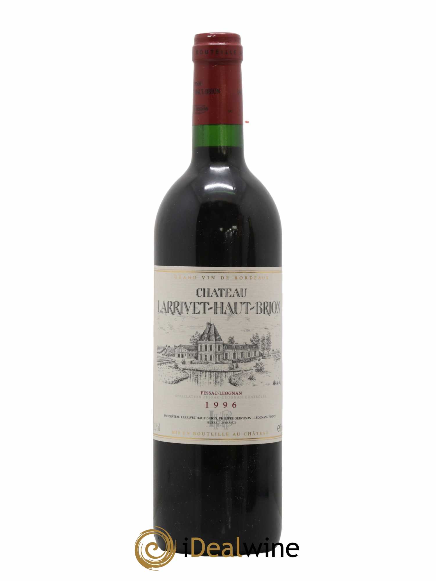 Château Larrivet Haut-Brion 1996 - Lot de 1 bouteille - 0