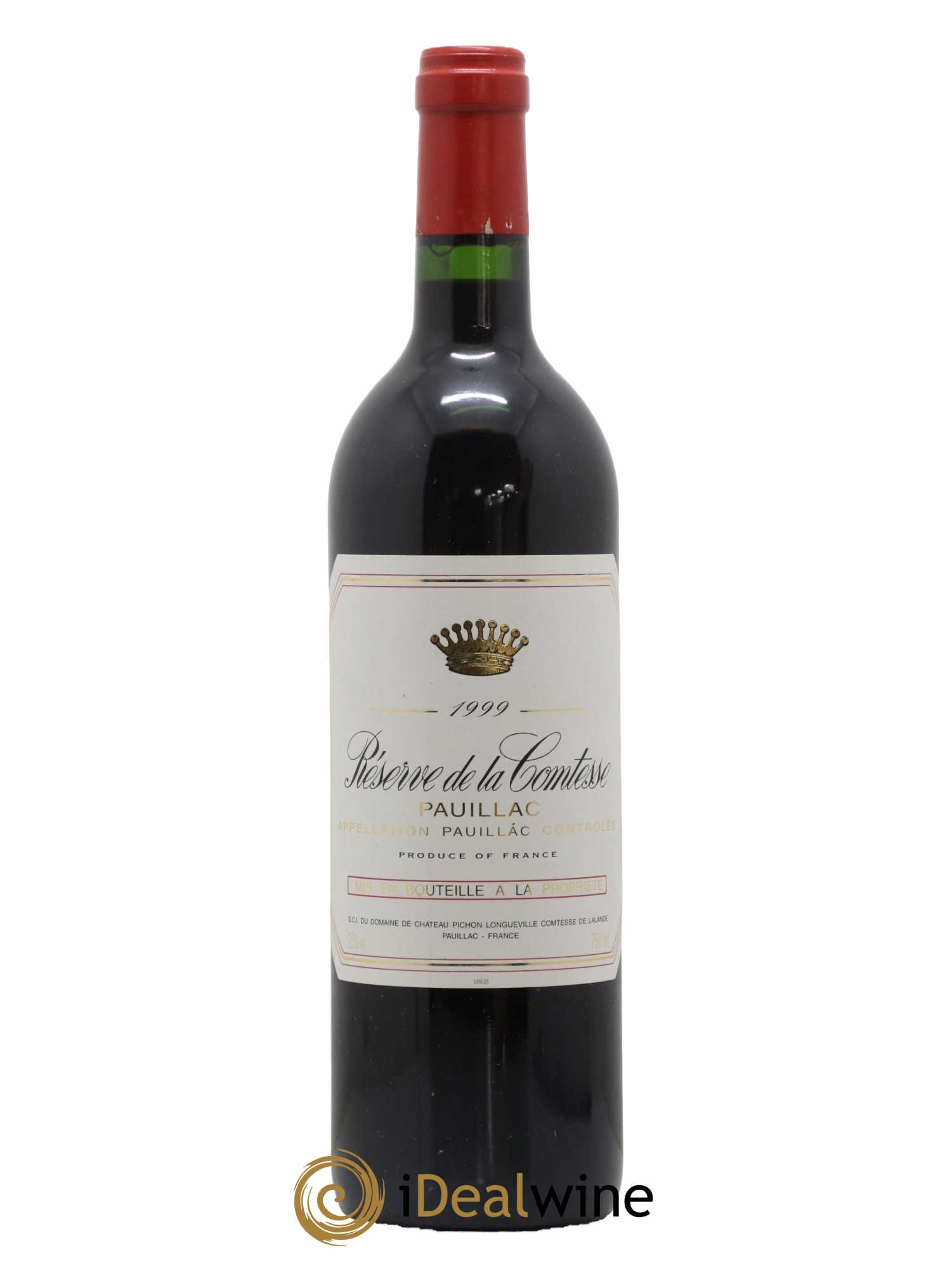 Réserve de la Comtesse Second Vin 1999 - Lot de 1 bouteille - 0