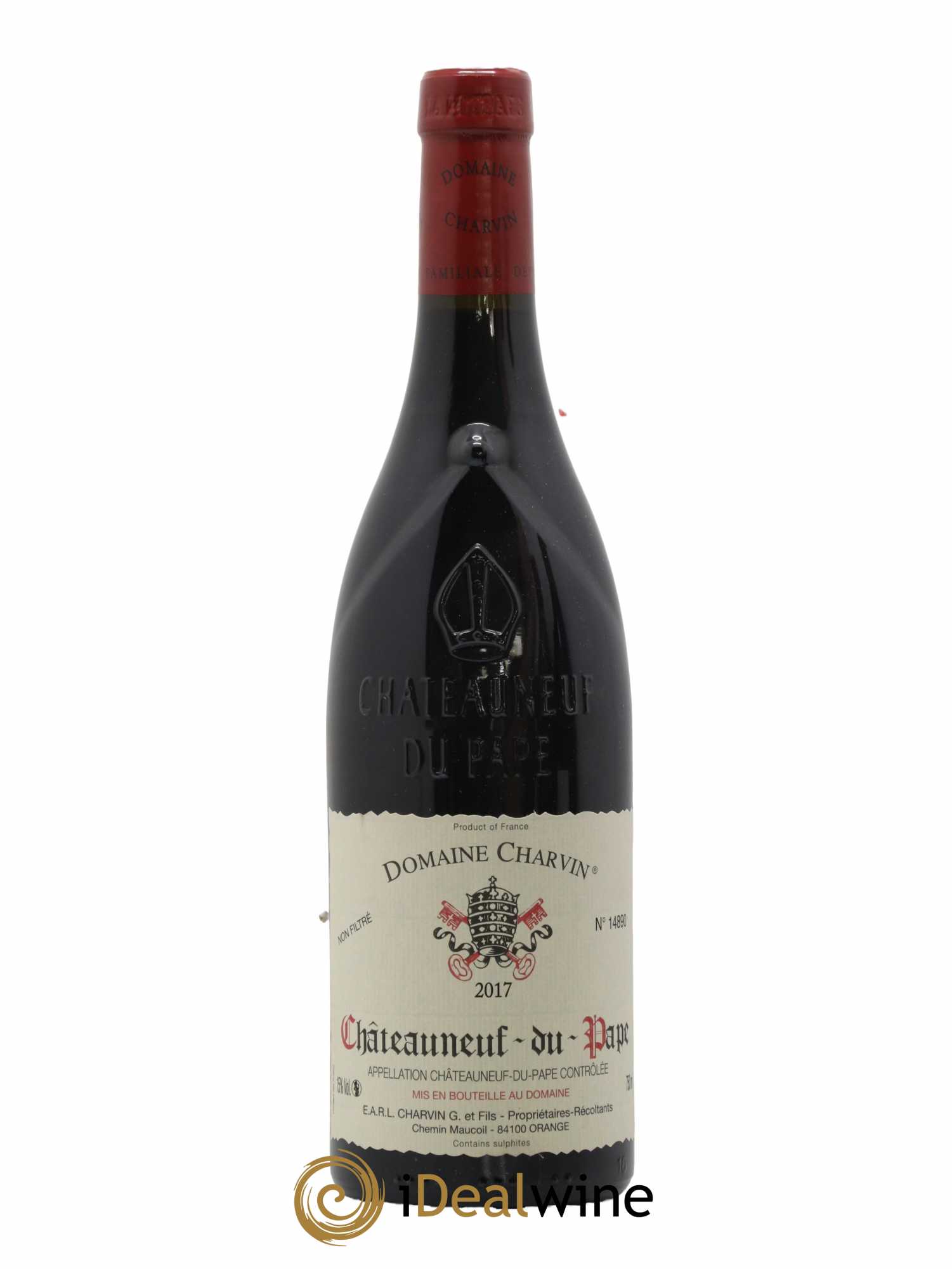 Châteauneuf-du-Pape Charvin (Domaine) 2017 - Lot de 1 bouteille - 0