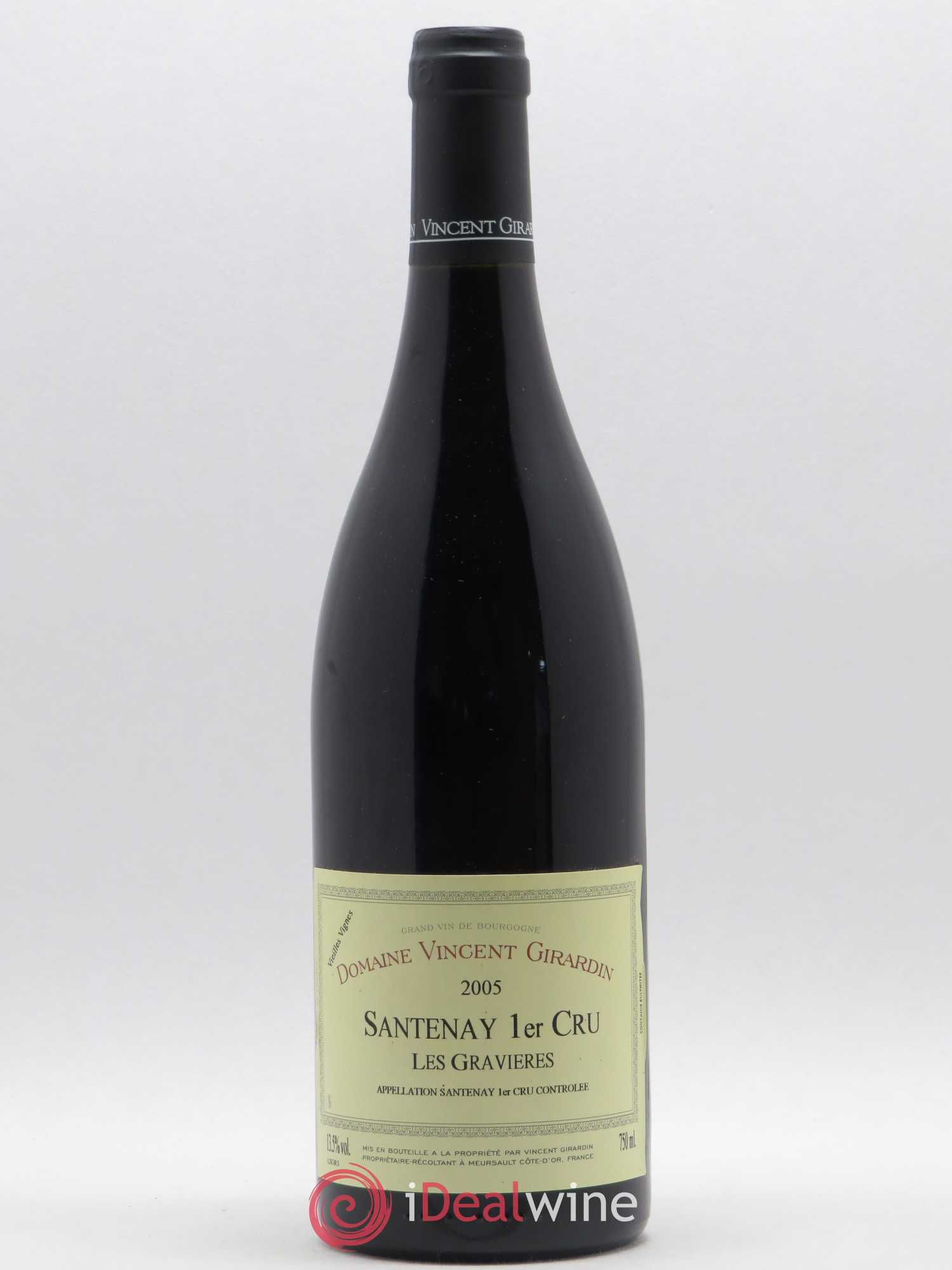 Santenay 1er Cru Les Gravières Vincent Girardin 2005 - Posten von 1 Flasche - 0