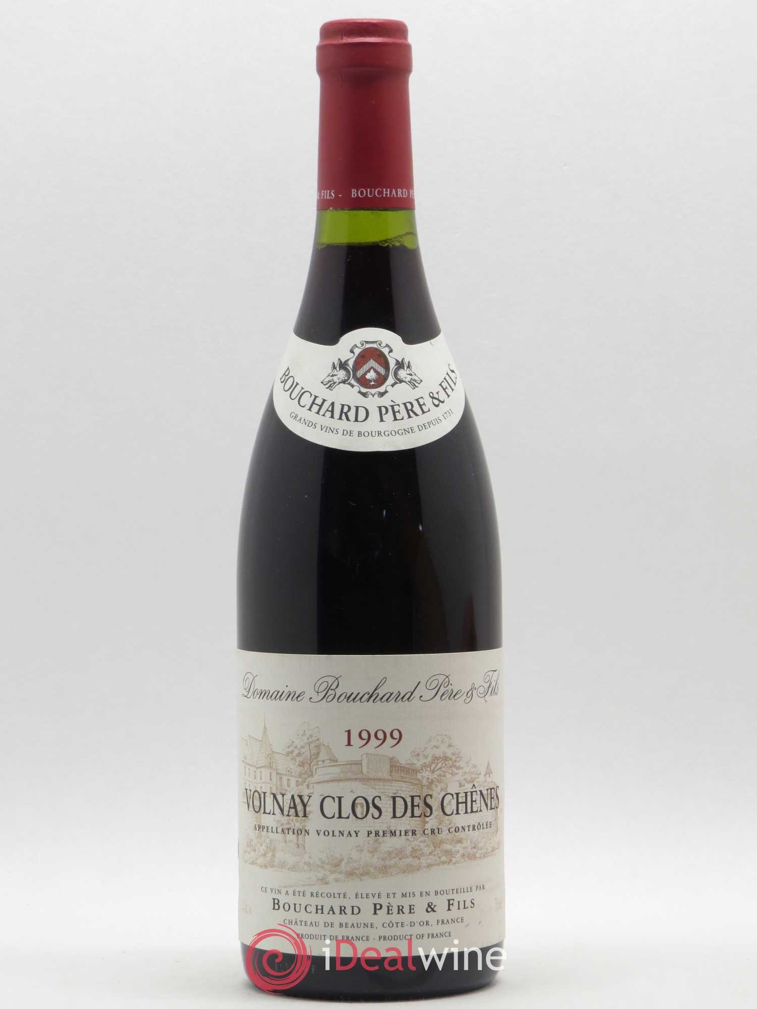 Volnay 1er Cru Clos des Chênes Bouchard Père & Fils 1999 - Lot de 1 bouteille - 0