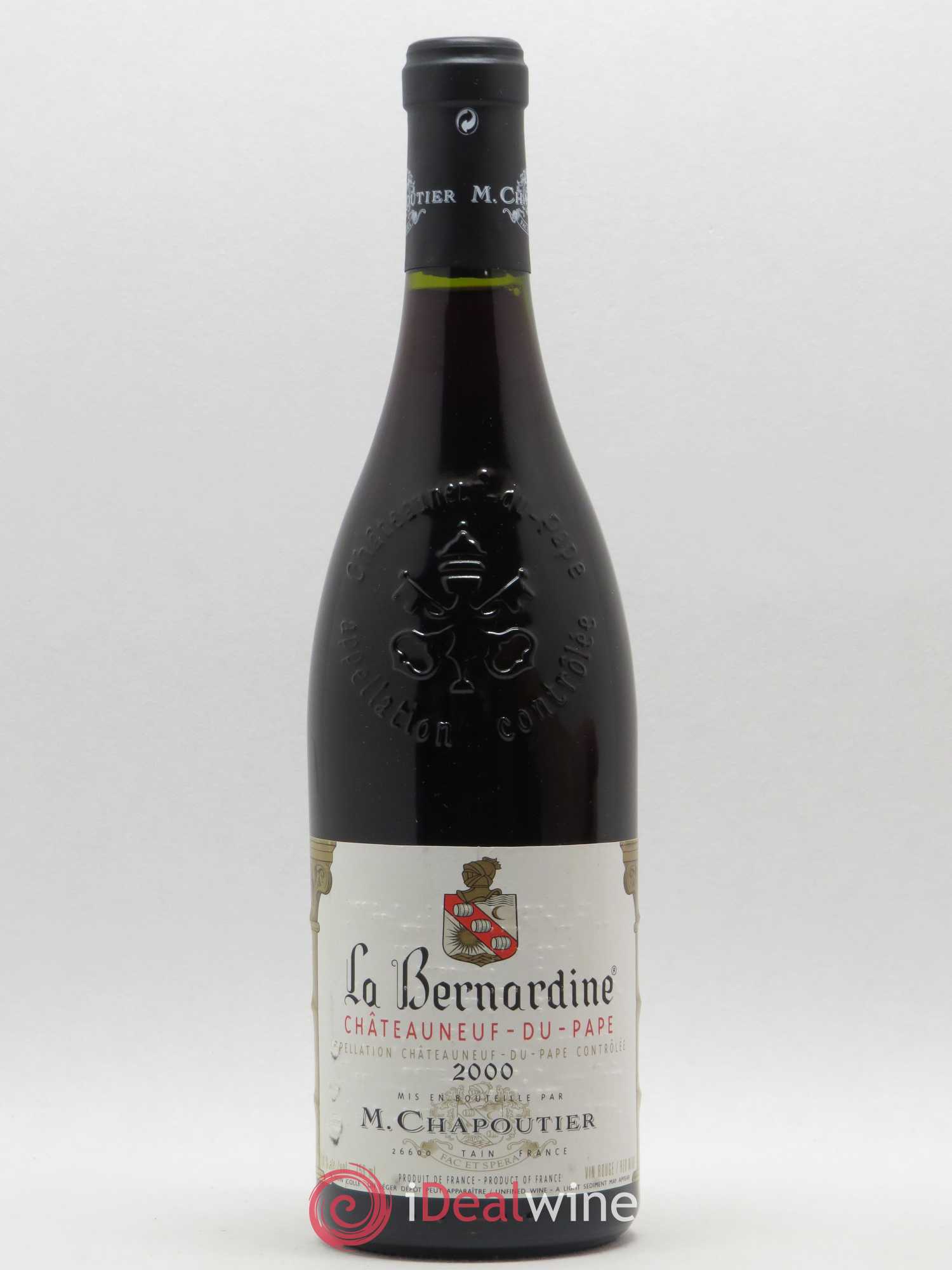 Châteauneuf-du-Pape La Bernardine Chapoutier 2000 - Lot de 1 bouteille - 0