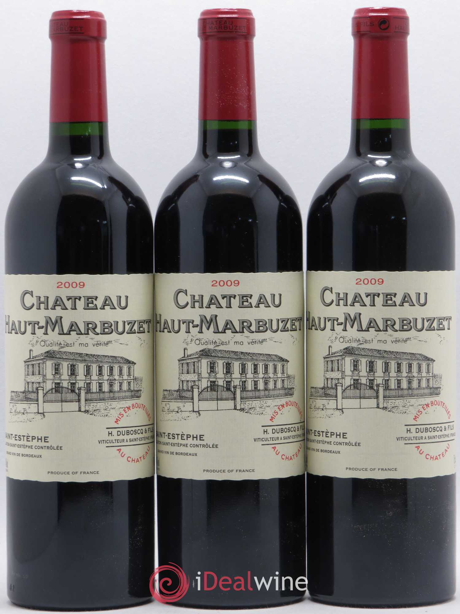 Château Haut Marbuzet 2009 - Lot de 6 bouteilles - 2