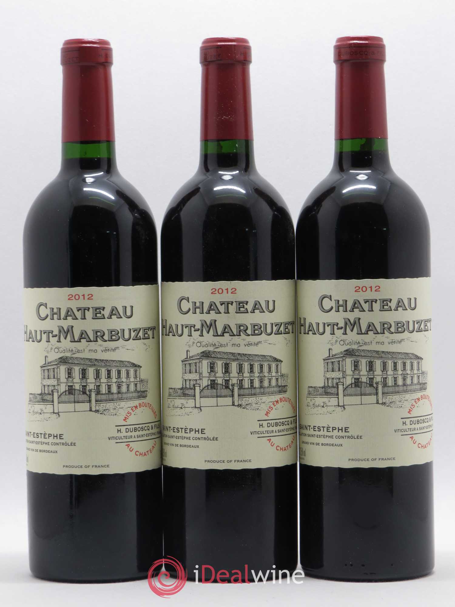 Château Haut Marbuzet 2012 - Lot de 6 bouteilles - 2