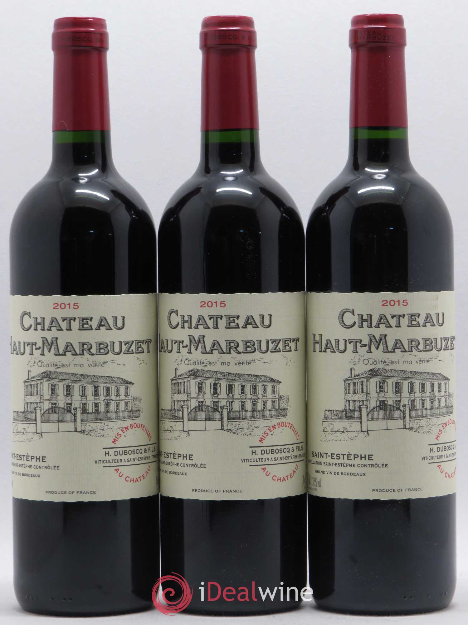 Château Haut Marbuzet 2015 - Lot de 6 bouteilles - 2
