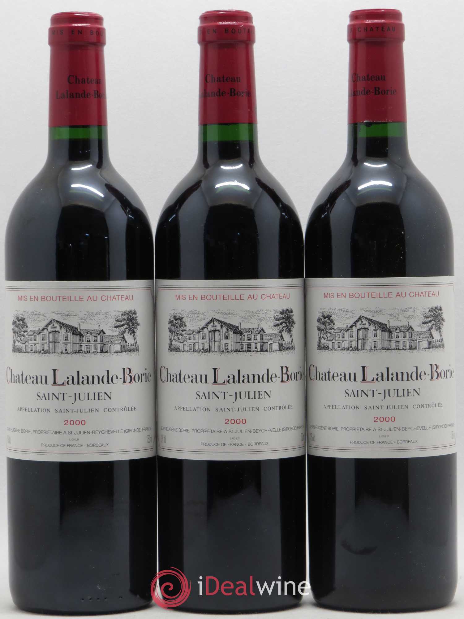 Château Lalande Borie 2000 - Lot de 6 bouteilles - 1