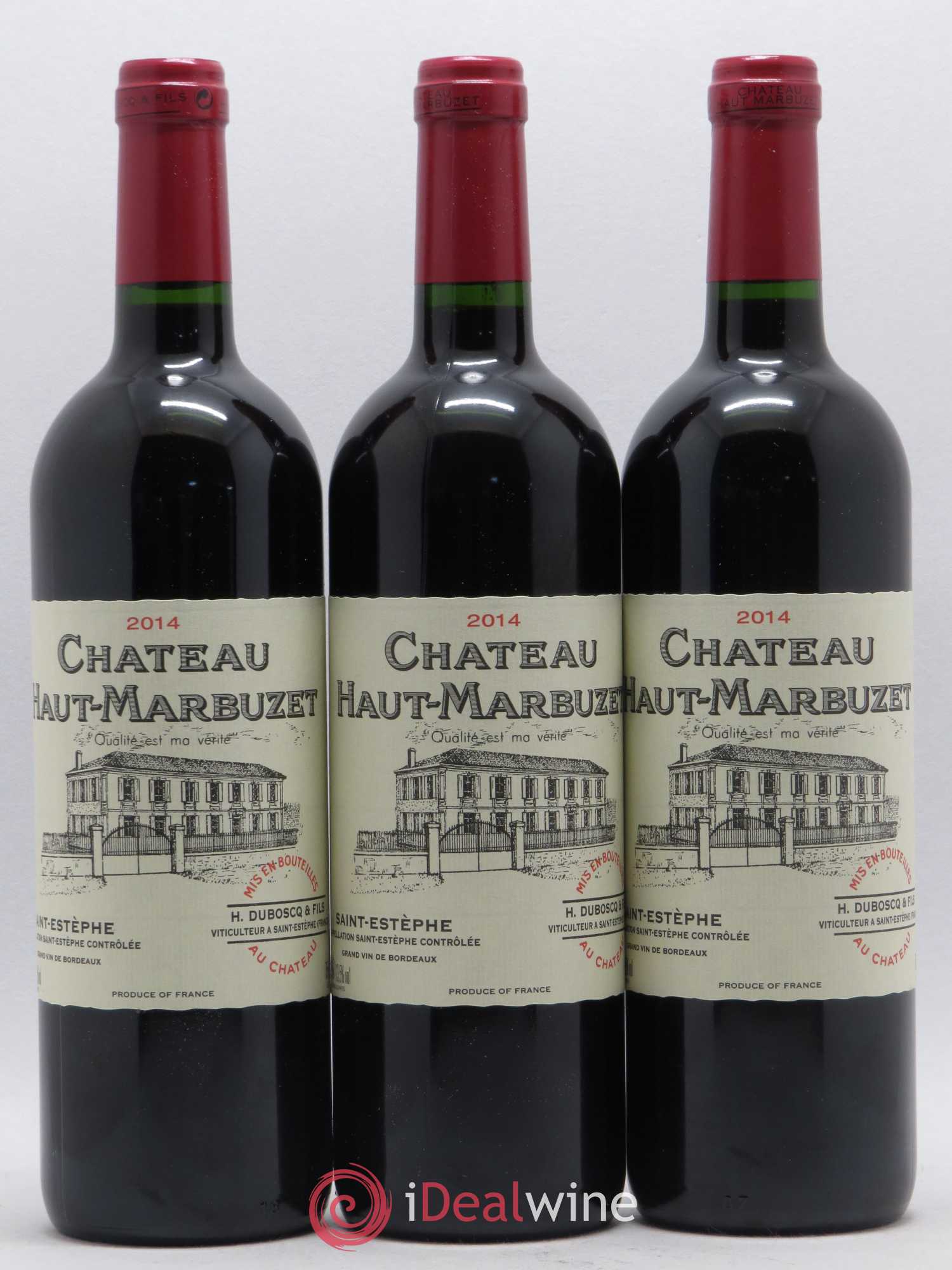 Château Haut Marbuzet 2014 - Lot de 6 bouteilles - 2
