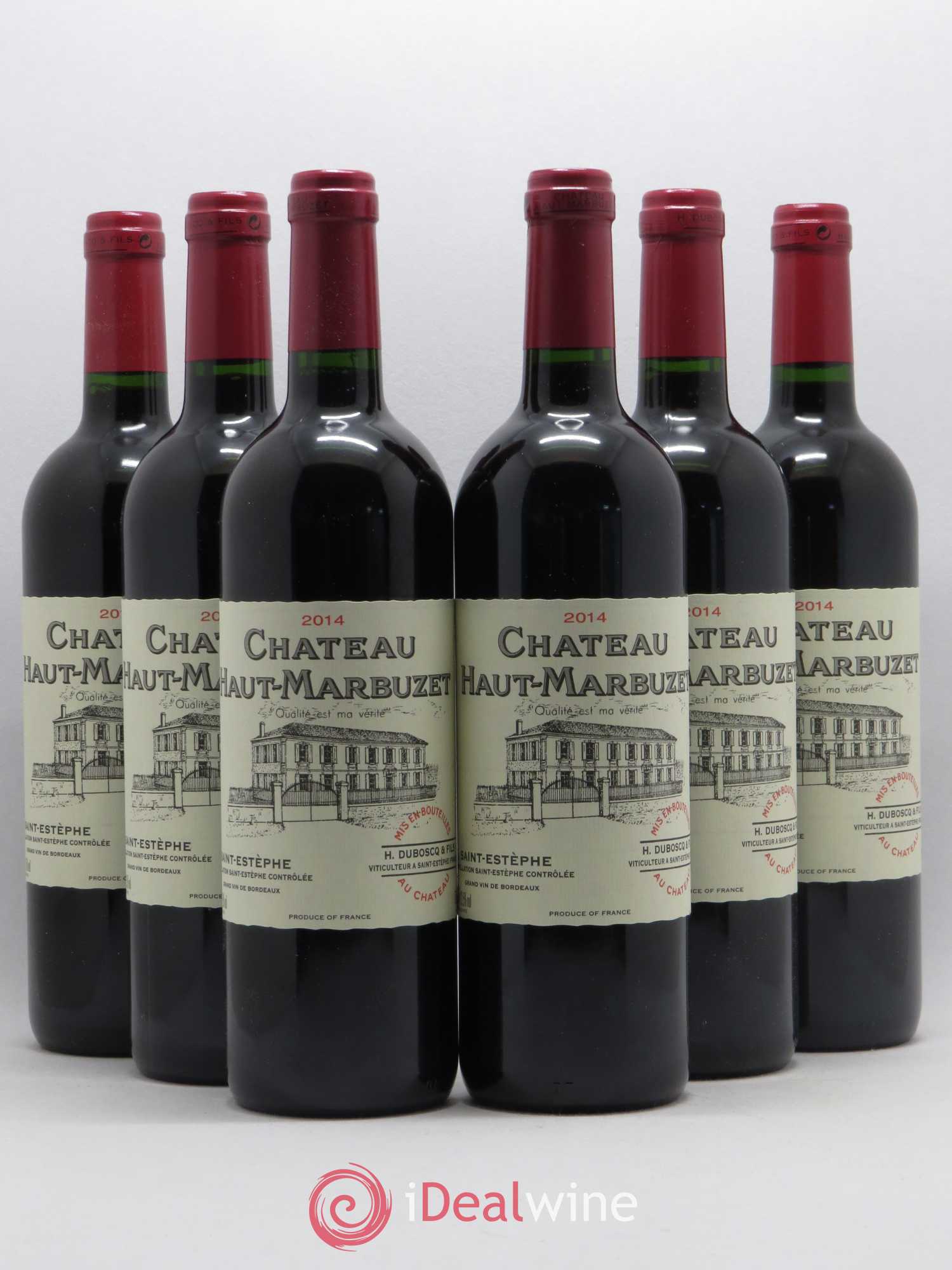 Château Haut Marbuzet 2014 - Lot de 6 bouteilles - 0