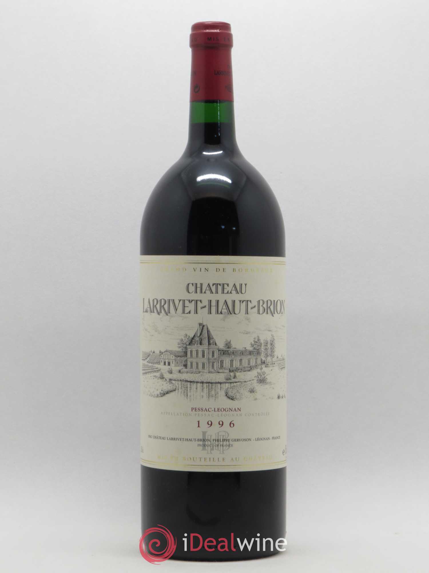Château Larrivet Haut-Brion 1996 - Lot de 1 magnum - 0