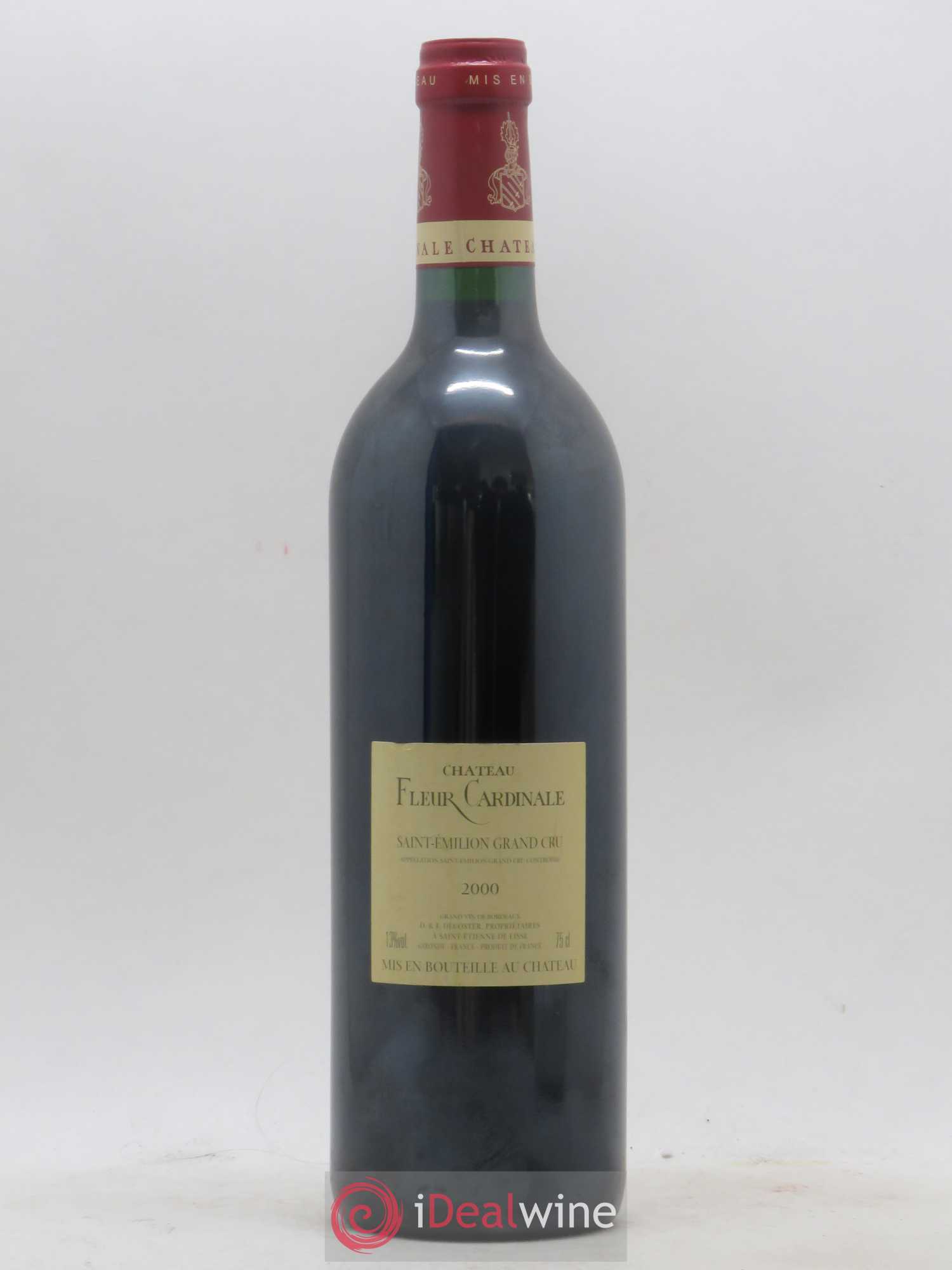 Château Fleur Cardinale Grand Cru Classé 2000 - Lot de 1 bouteille - 1