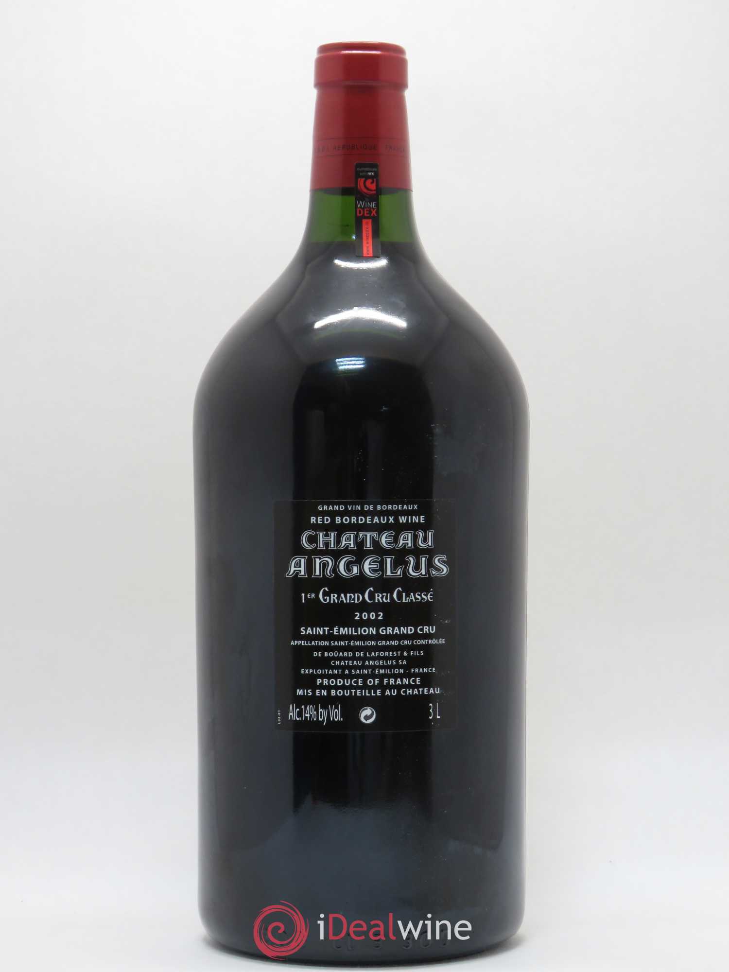Château Angélus 1er Grand Cru Classé A 2002 - Lot de 1 double magnum - 1