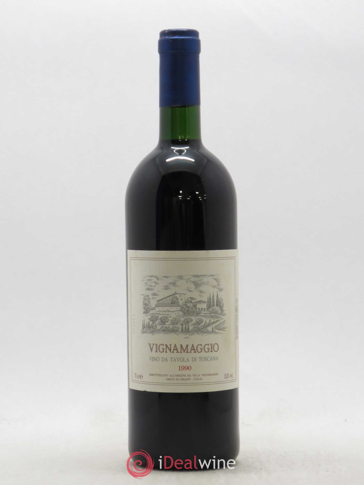 Toscana IGT Vignamaggio Tavola di Toscana 1990 - Posten von 1 Flasche - 0