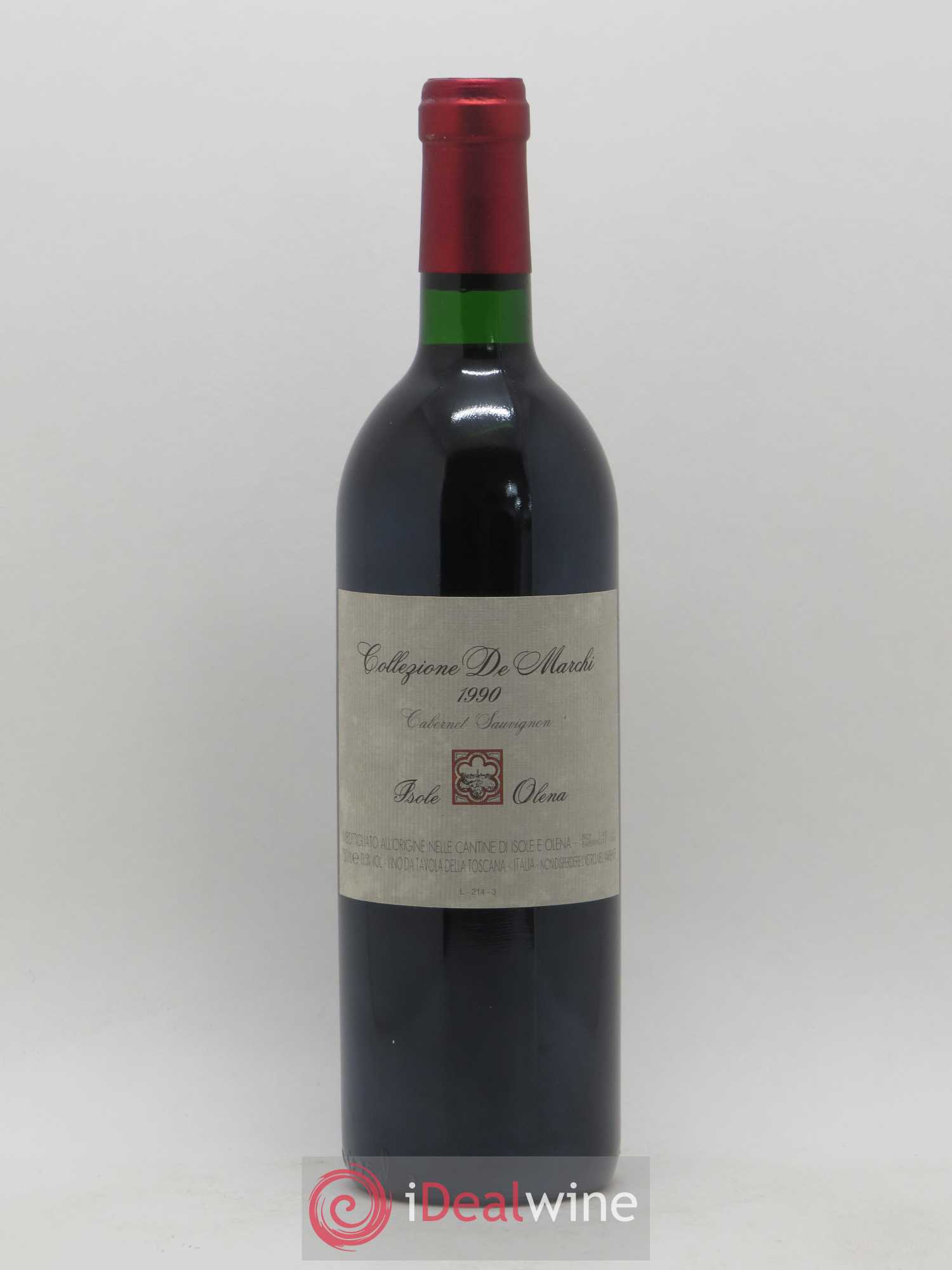 Toscana IGT Collezione De Marchi Isole & Olena 1990 - Posten von 1 Flasche - 0