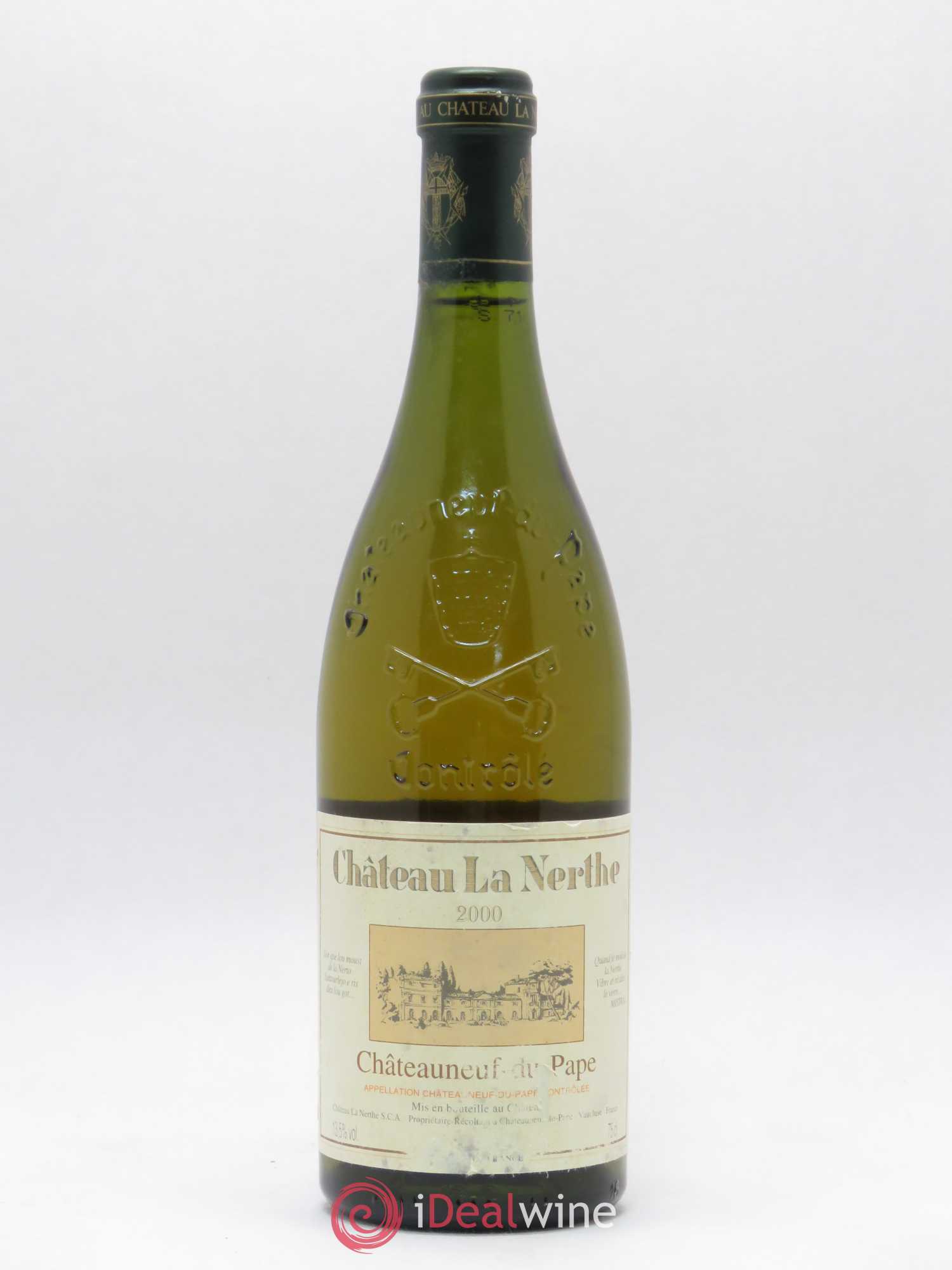 Châteauneuf-du-Pape Château la Nerthe Famille Richard 2000 - Lot de 1 bouteille - 0