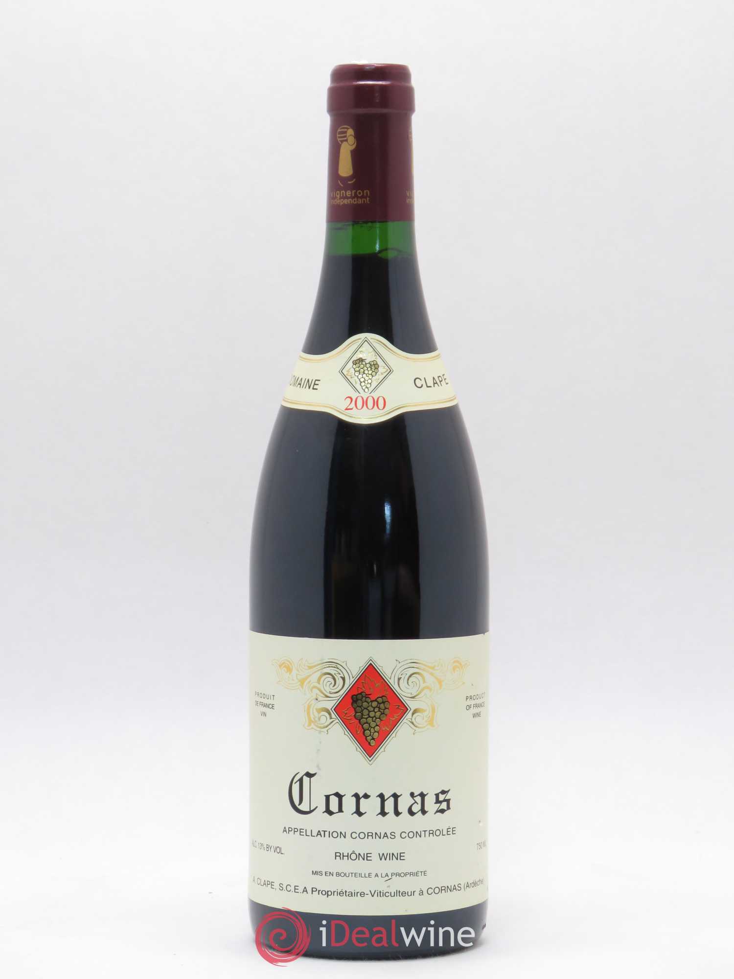 Cornas Auguste Clape 2000 - Lot de 1 bouteille - 0